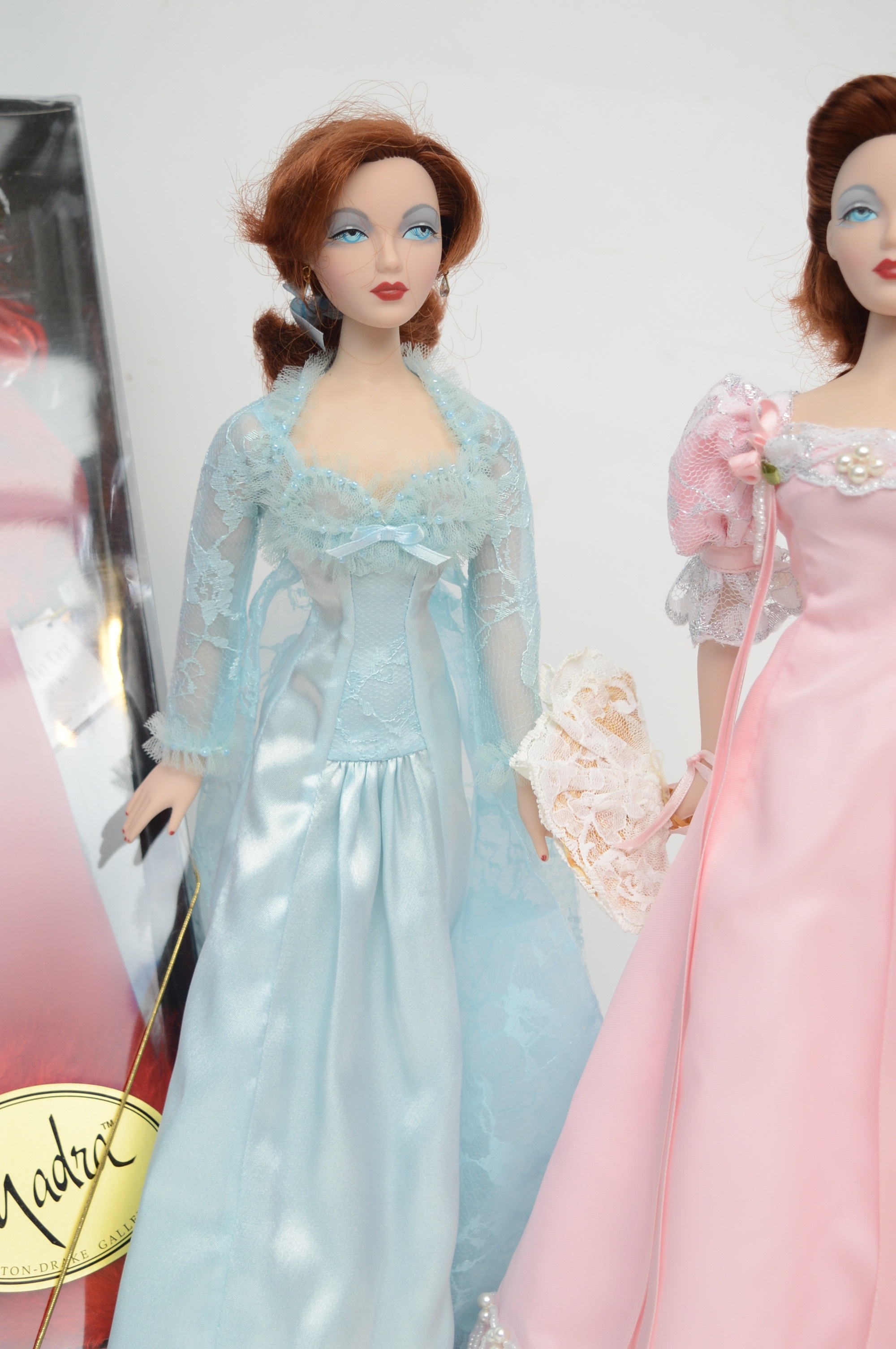 Pair of Gene Dolls with Outfits