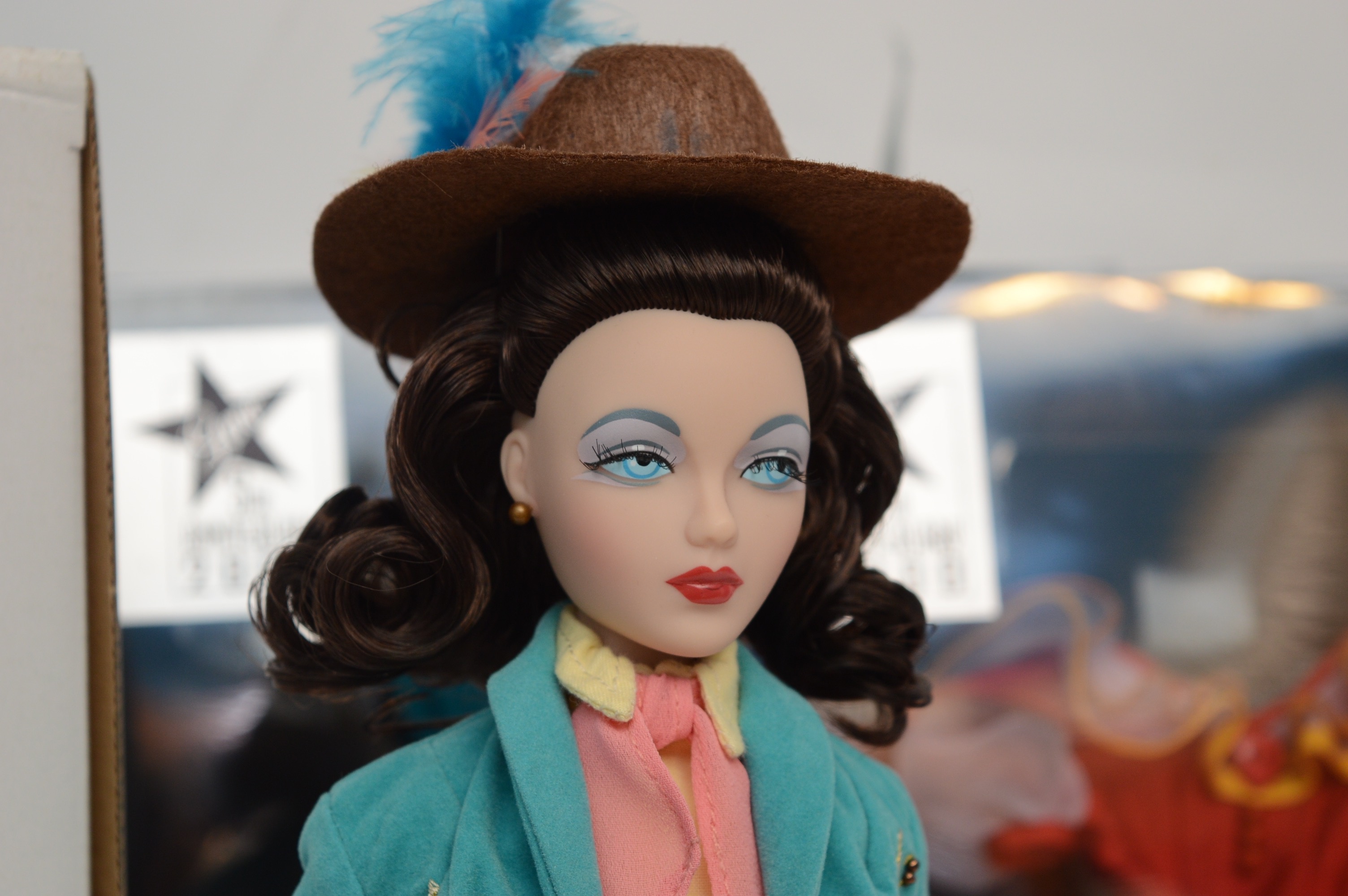 One Gene Doll Cowgirl with Two Boxed Outfits