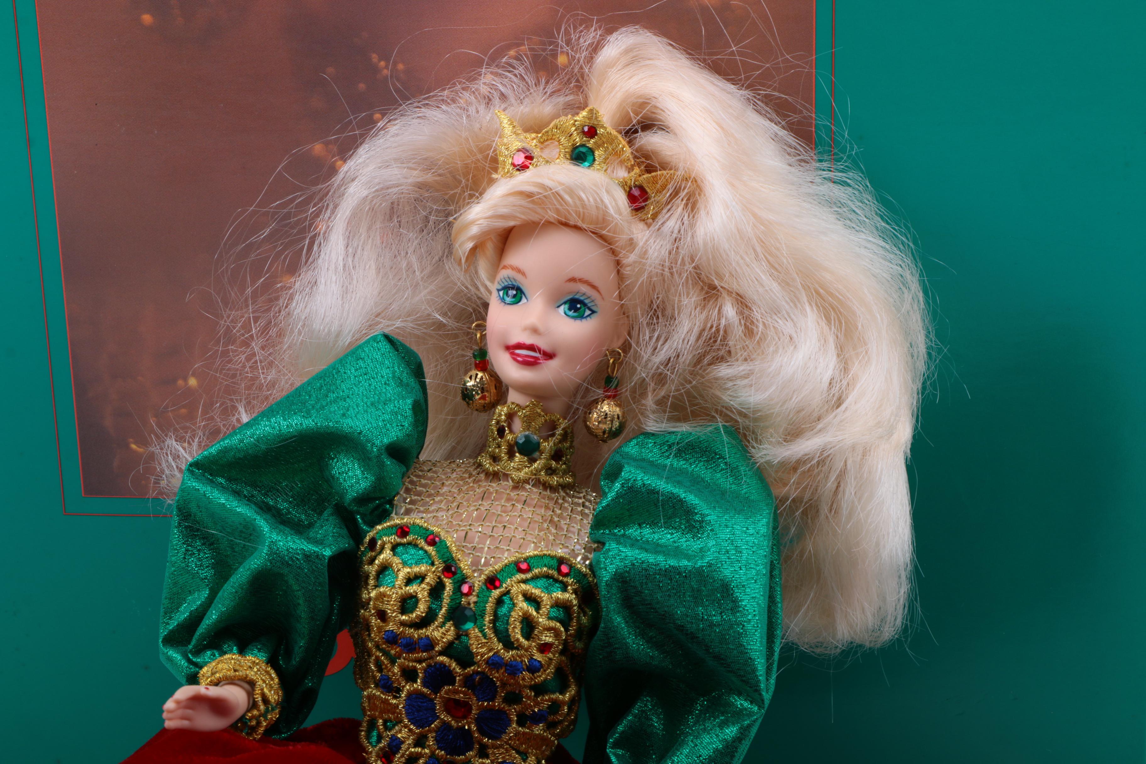 Collection of Vintage Special Edition Holiday Barbies