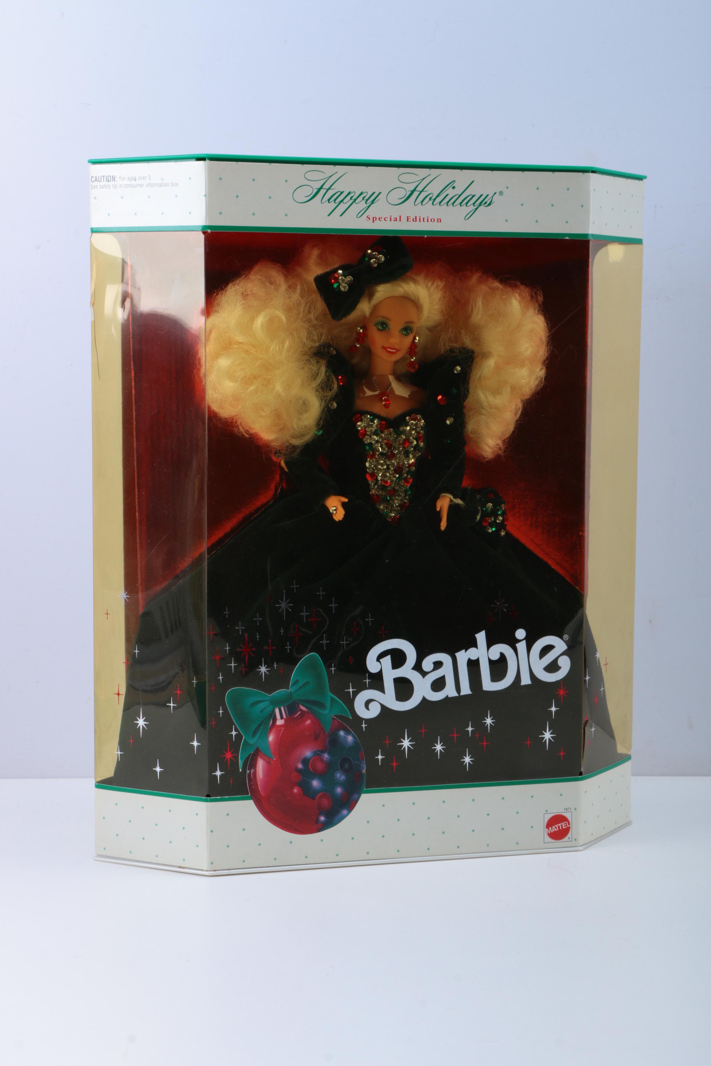 Collection of Vintage Special Edition Holiday Barbies
