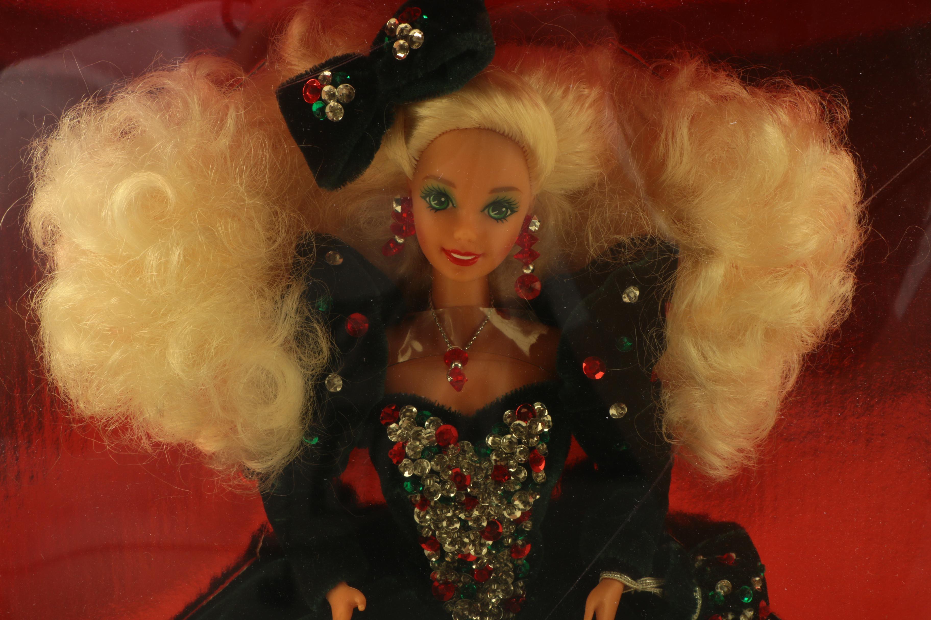 Collection of Vintage Special Edition Holiday Barbies