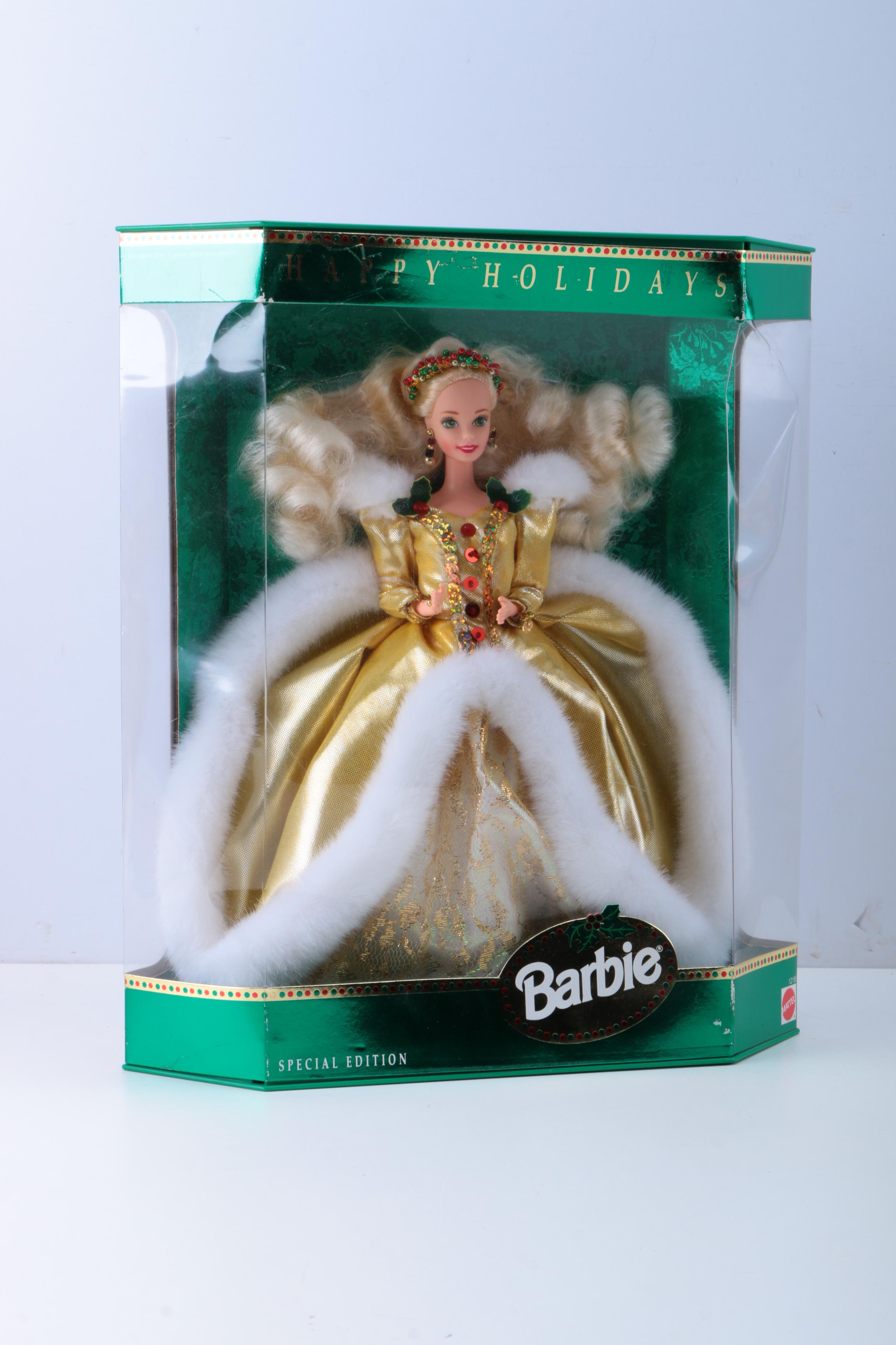 Collection of Vintage Special Edition Holiday Barbies