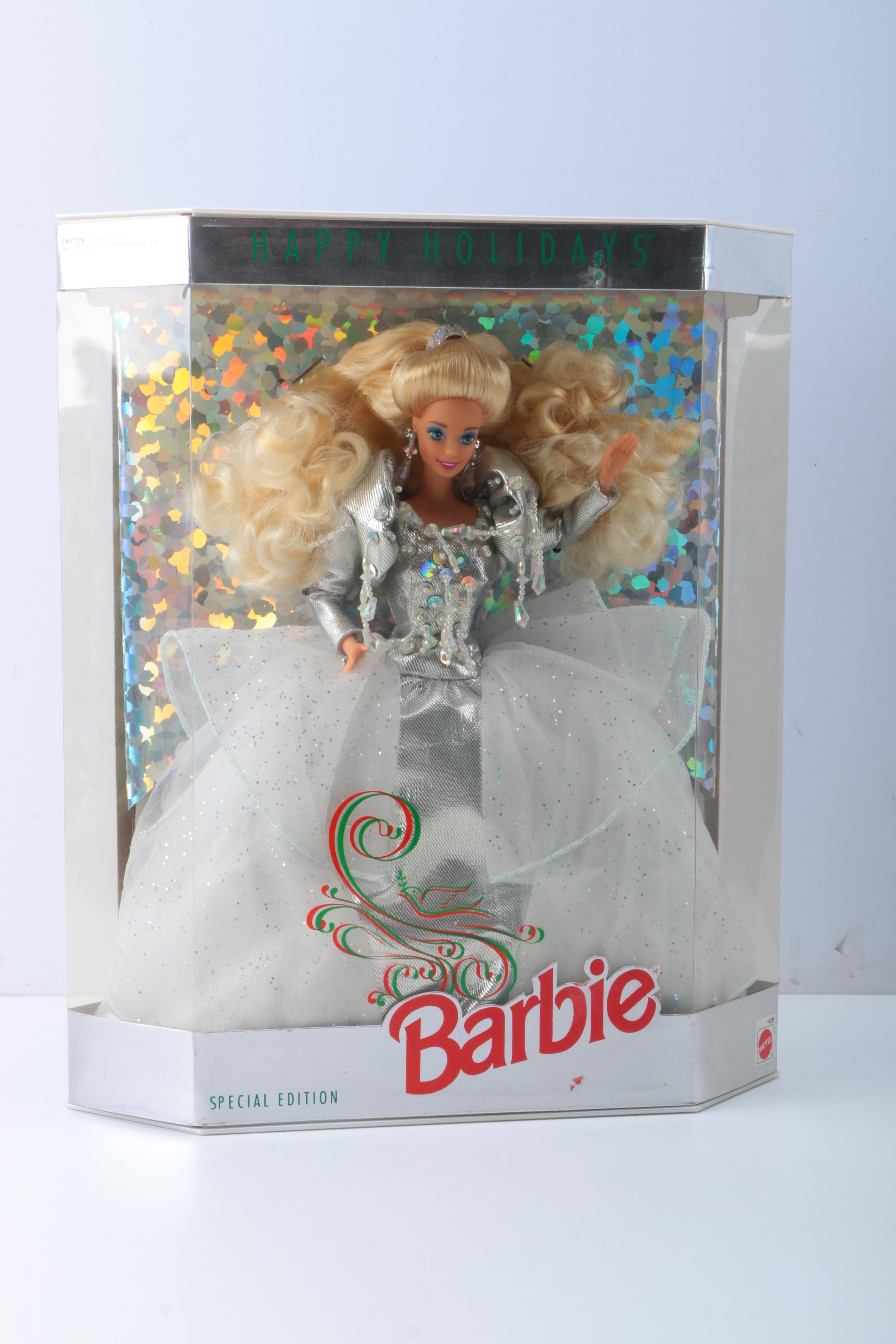 Collection of Vintage Special Edition Holiday Barbies