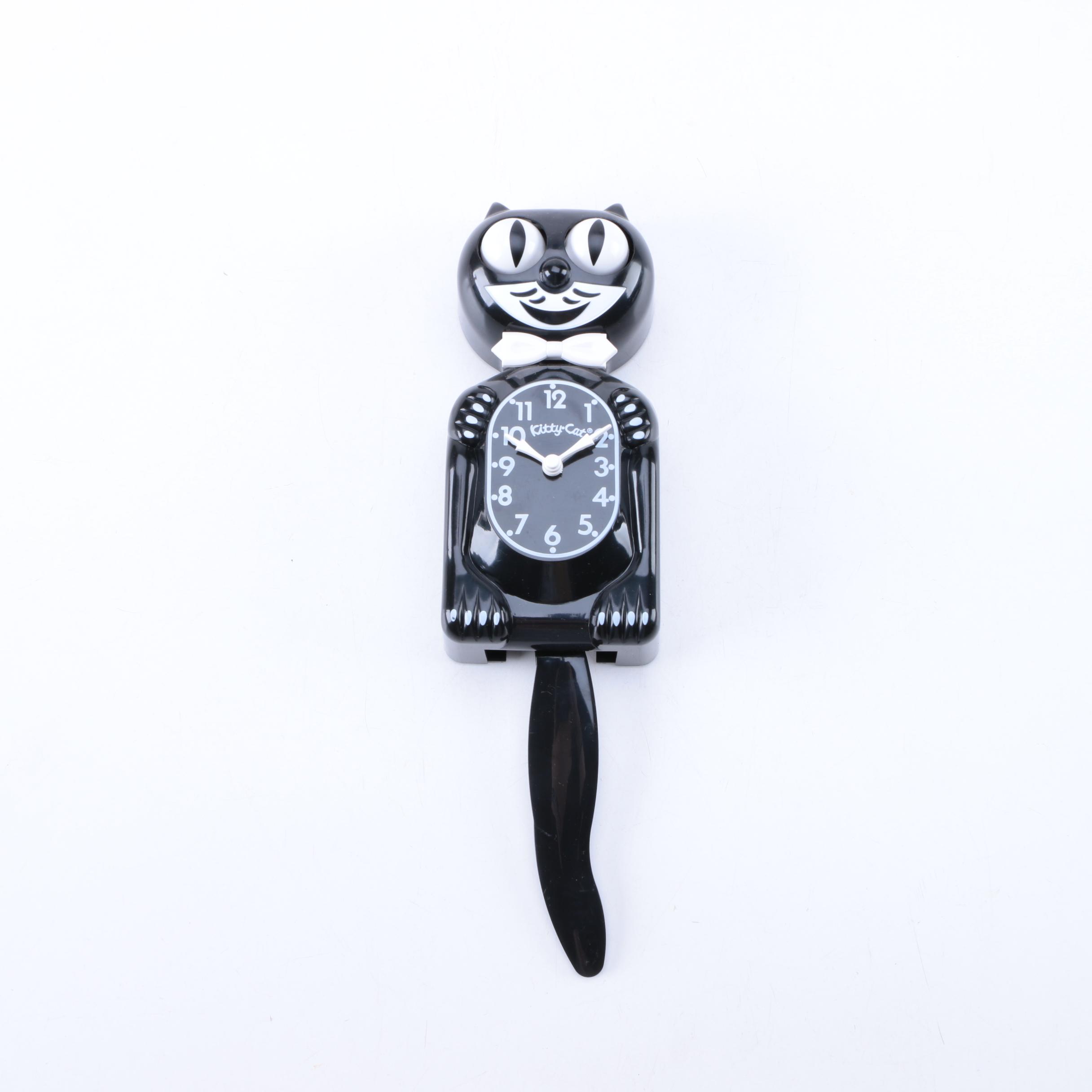 Kitty Cat Wall Clock