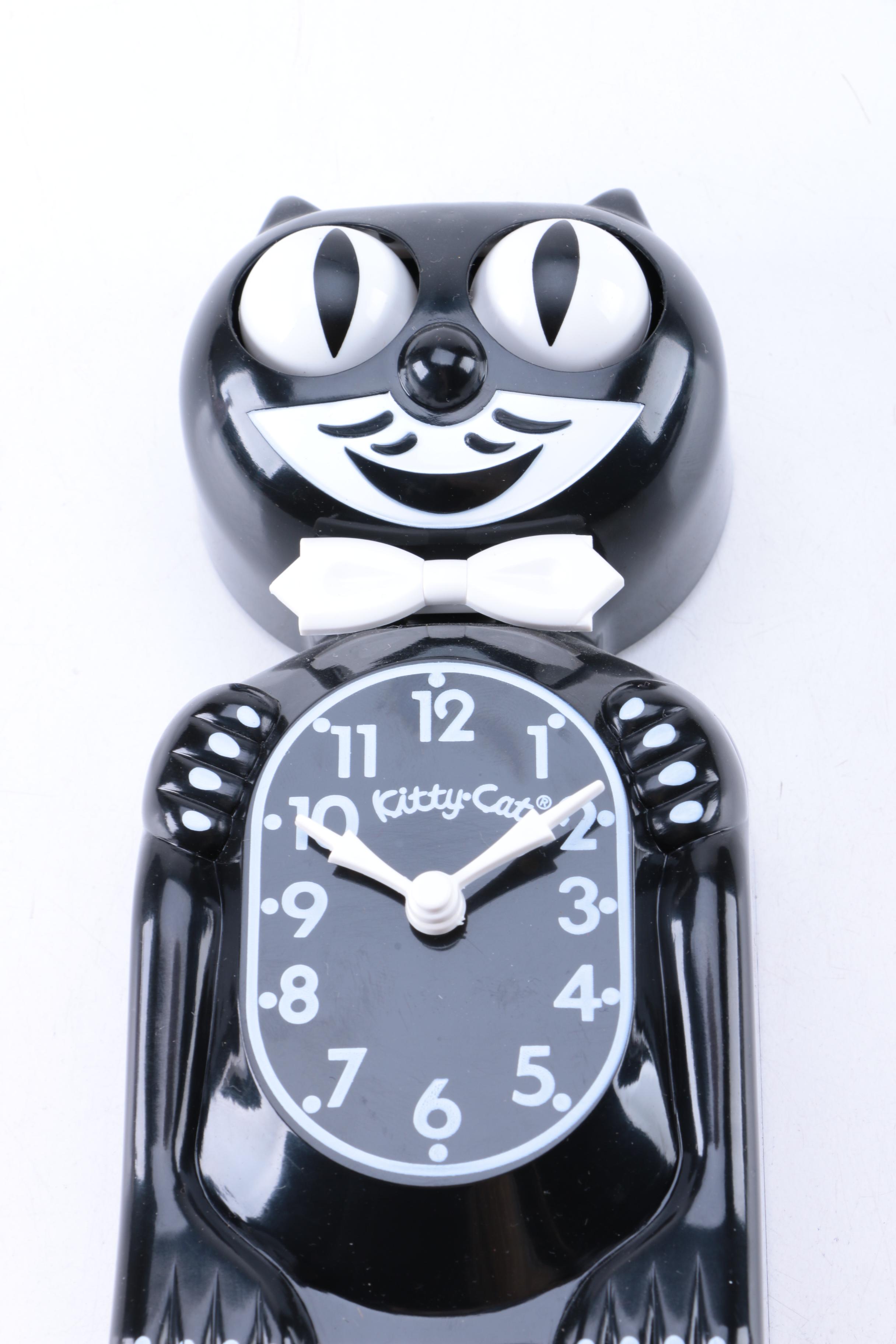 Kitty Cat Wall Clock