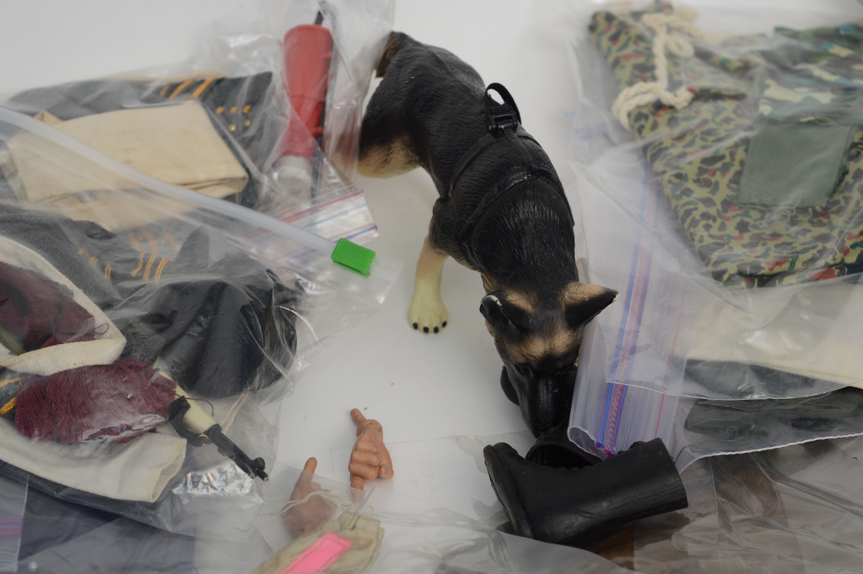 1964 first year GI Joe with GI Joe Outfits and Accessories