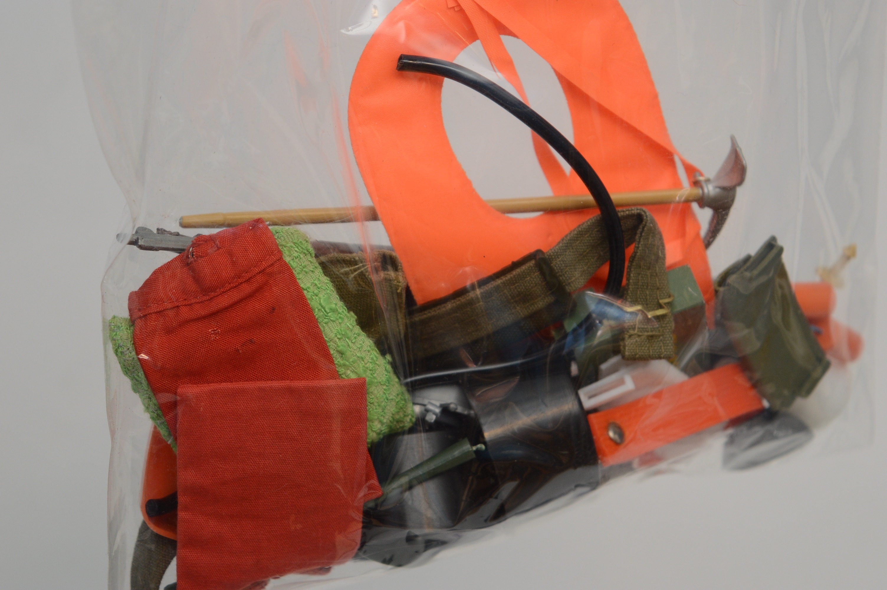 1964 first year GI Joe with GI Joe Outfits and Accessories