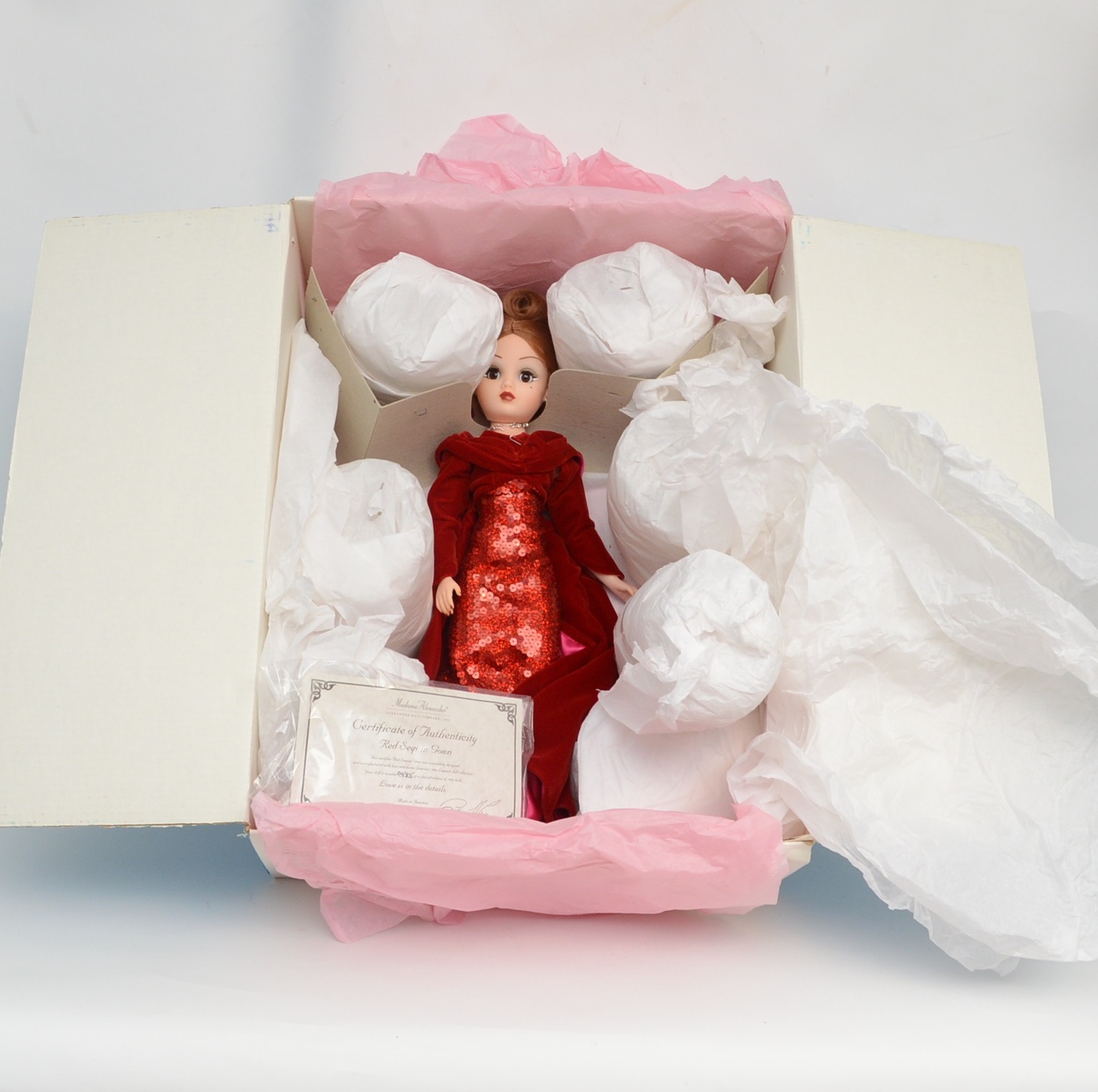 Madame Alexander Red Sequined Cissy Doll