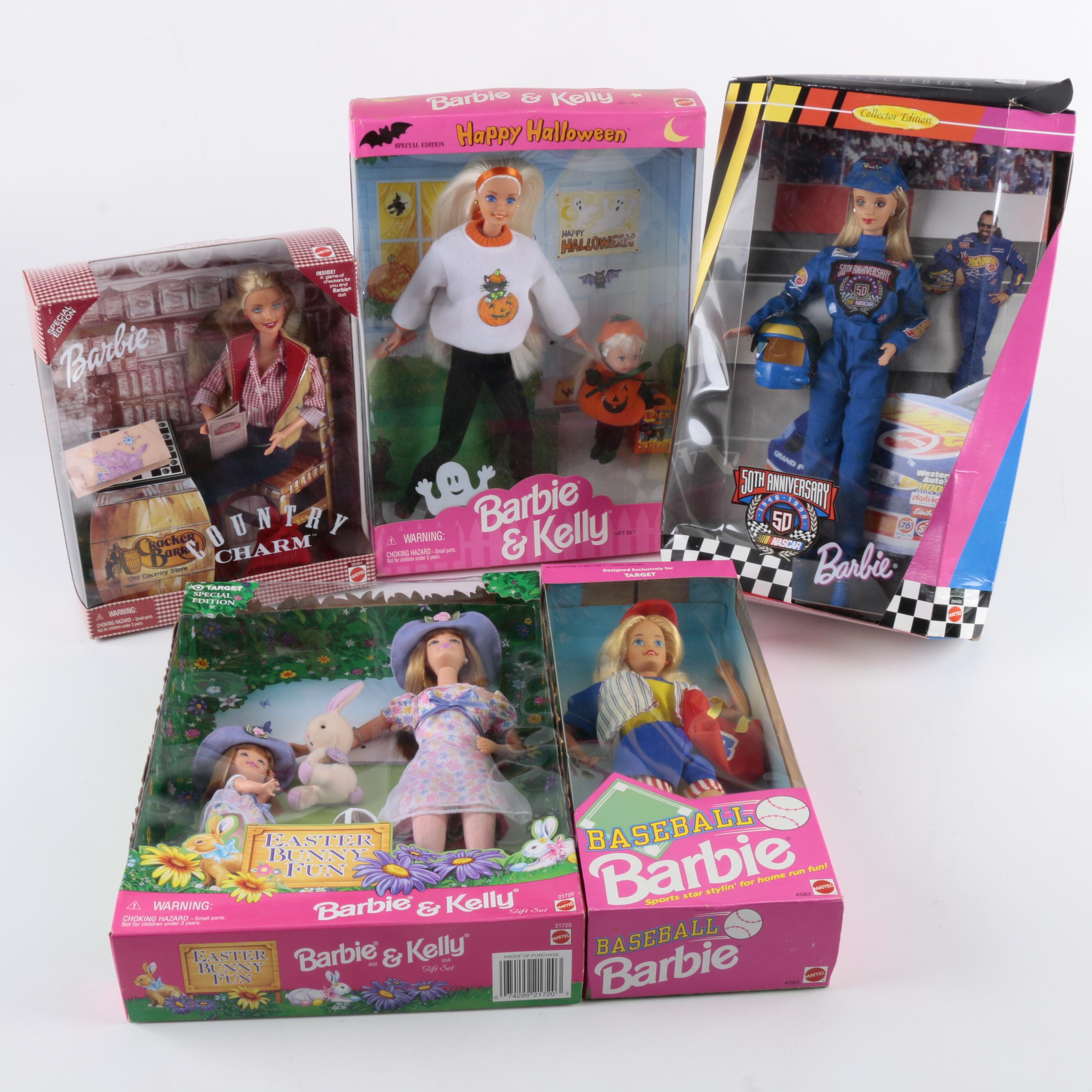 Holiday and Sport Barbies