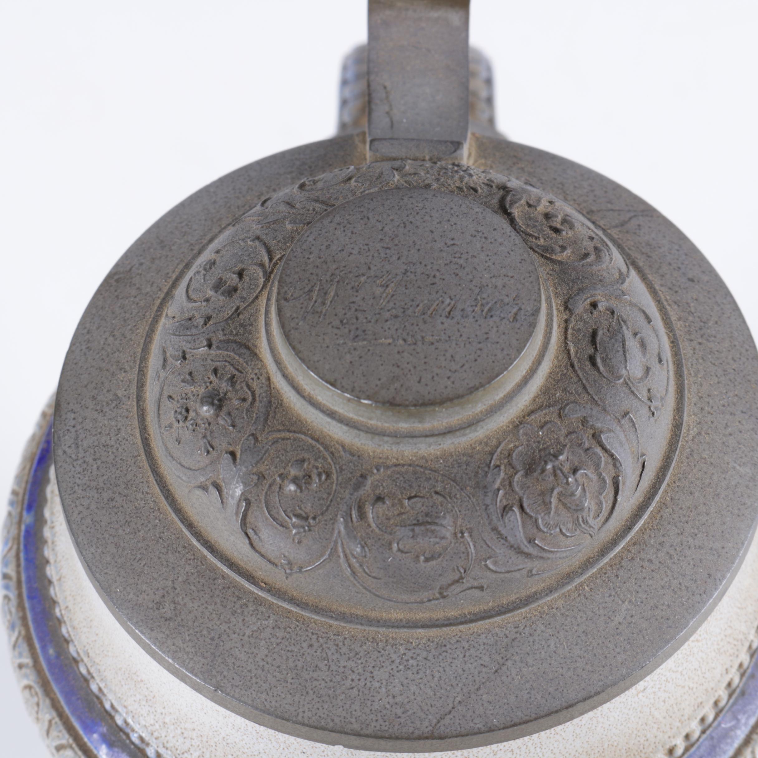 Vintage German Stein With Drinking Song Lyrics On The Side