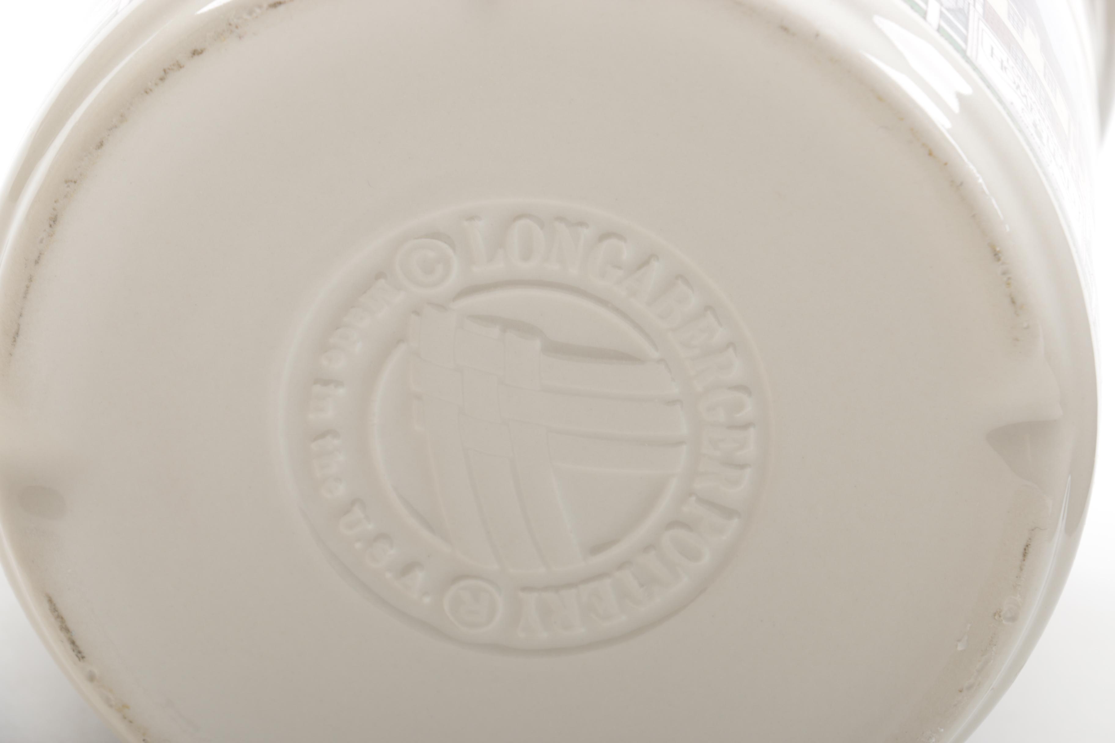 Longaberger Homestead Two Quart Crock