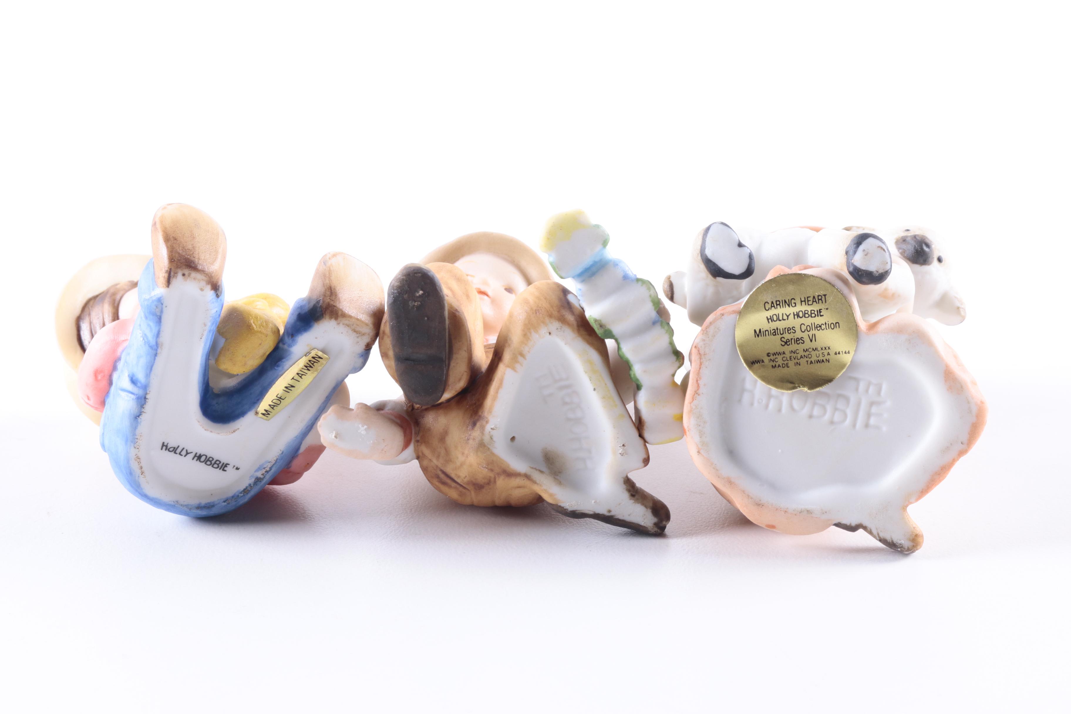 Porcelain Figurine Collection Including Lefton and Hallmark