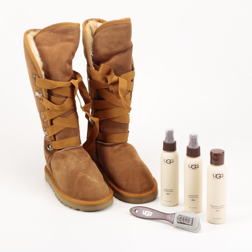 Women's UGG Boots and Care Kit