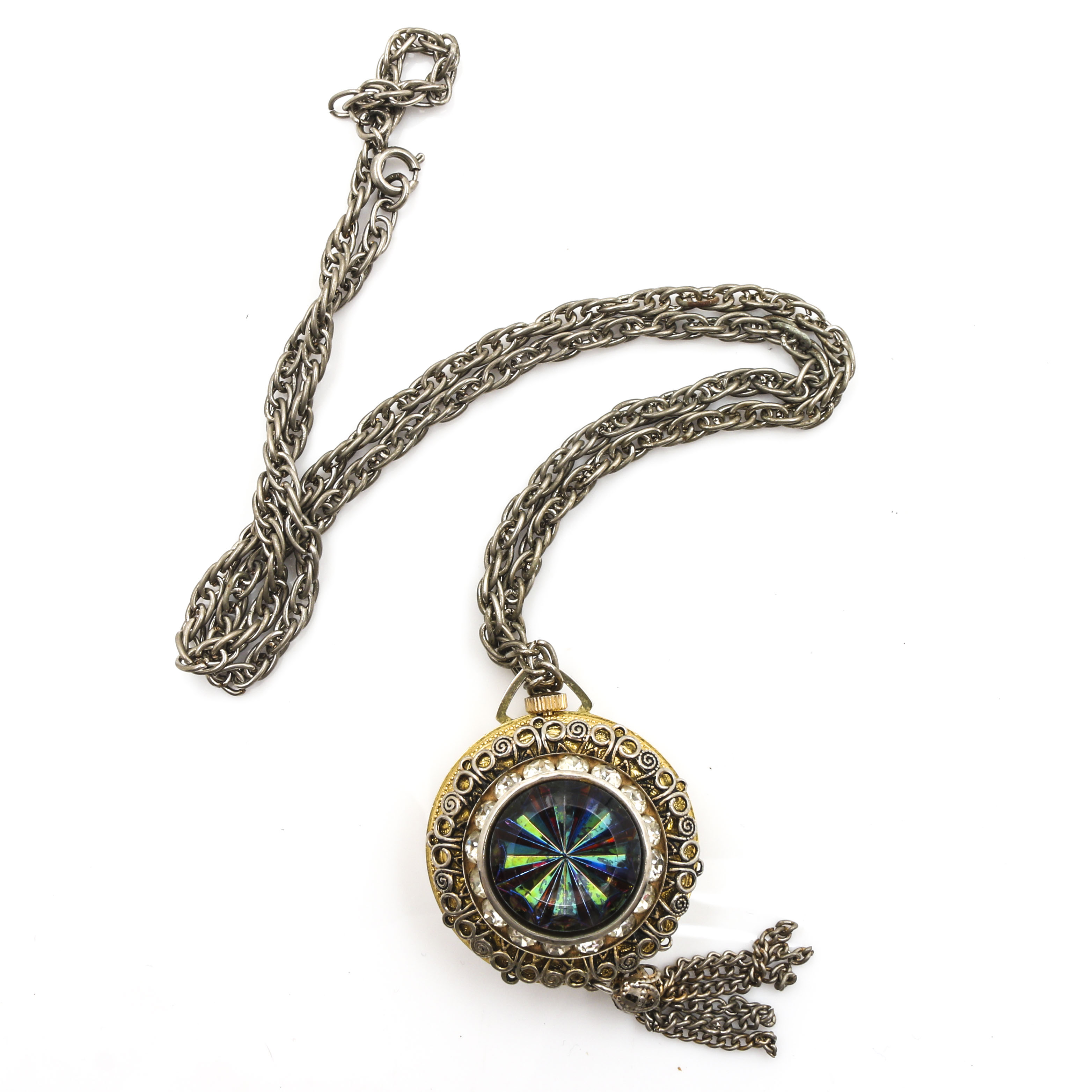 Woldman Gold Tone Pocket Watch