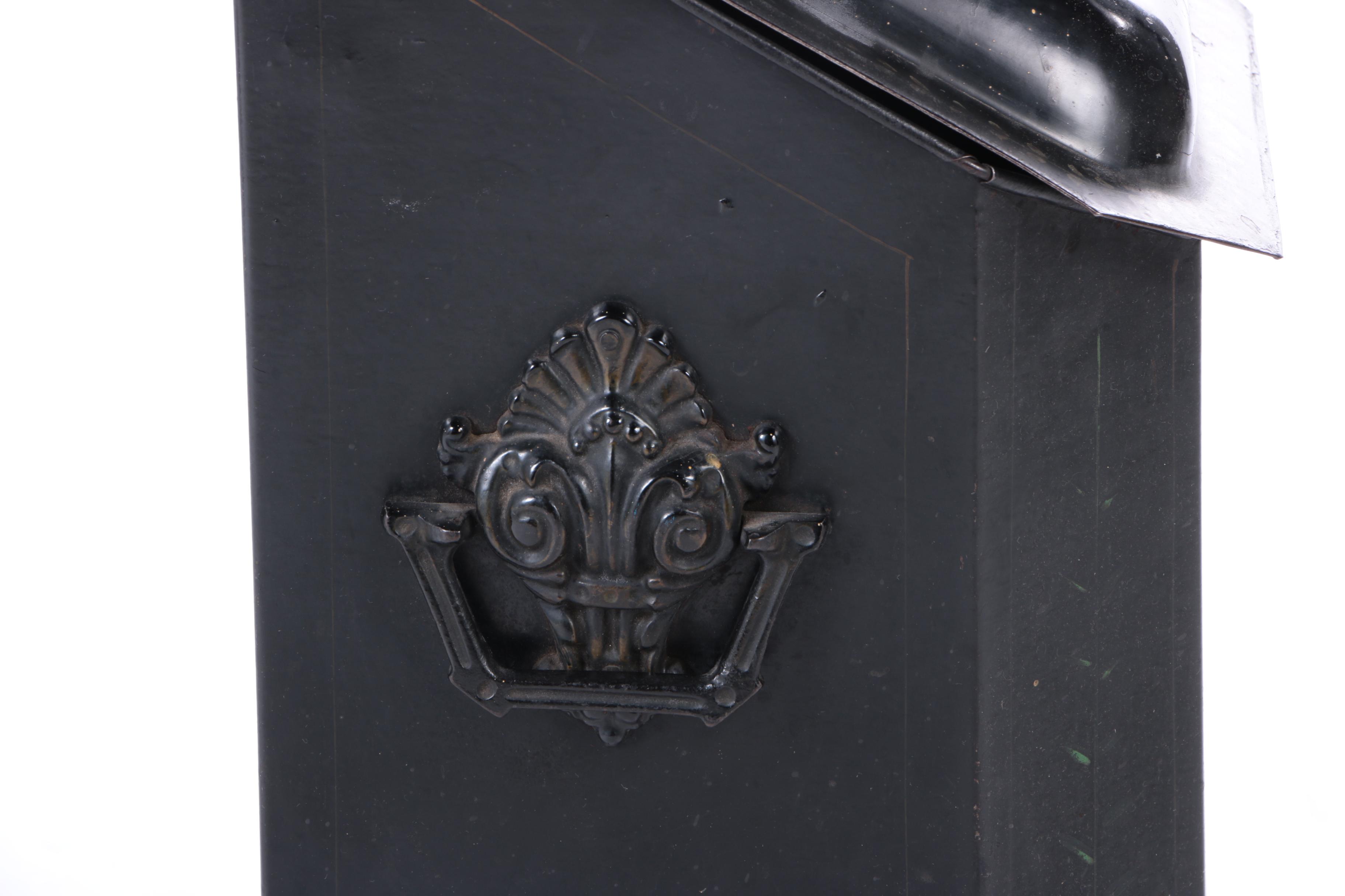 Vintage Metal Coal Bin