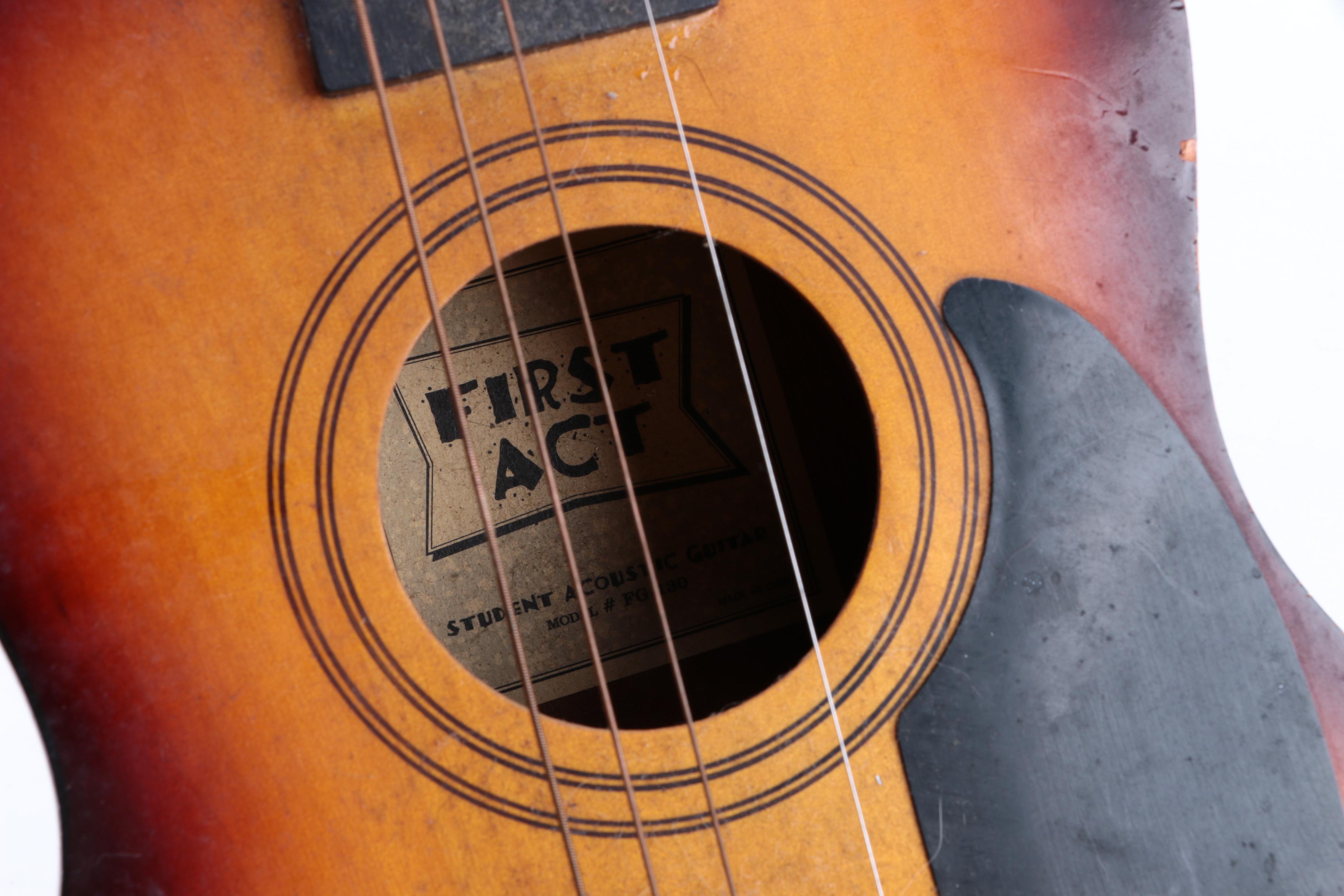 First Act and Everfun Children's Acoustic Guitars