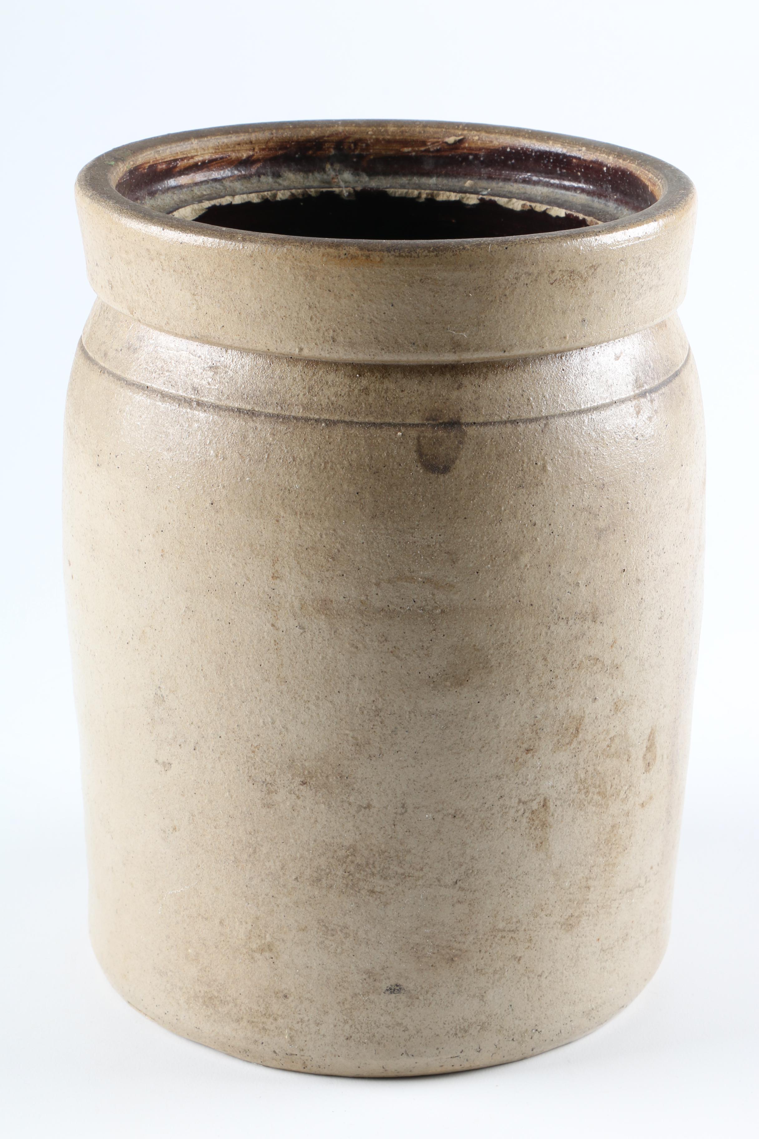 Collection of Stoneware Jars