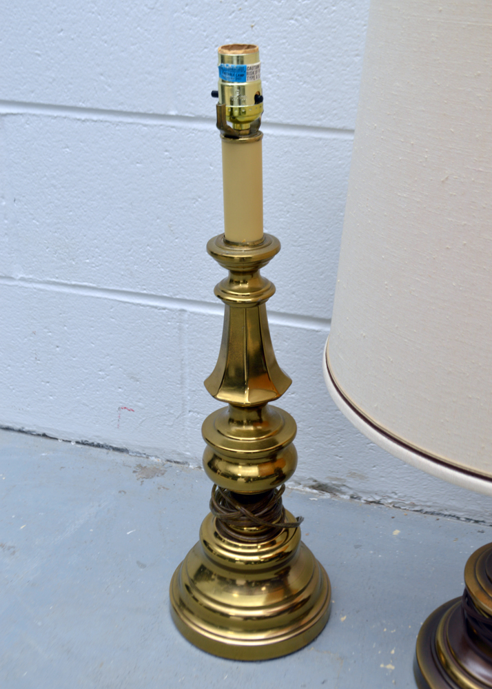 Three Brass Lamps