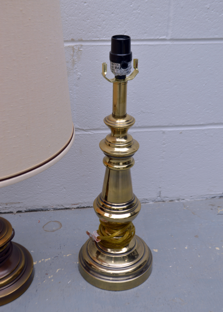 Three Brass Lamps