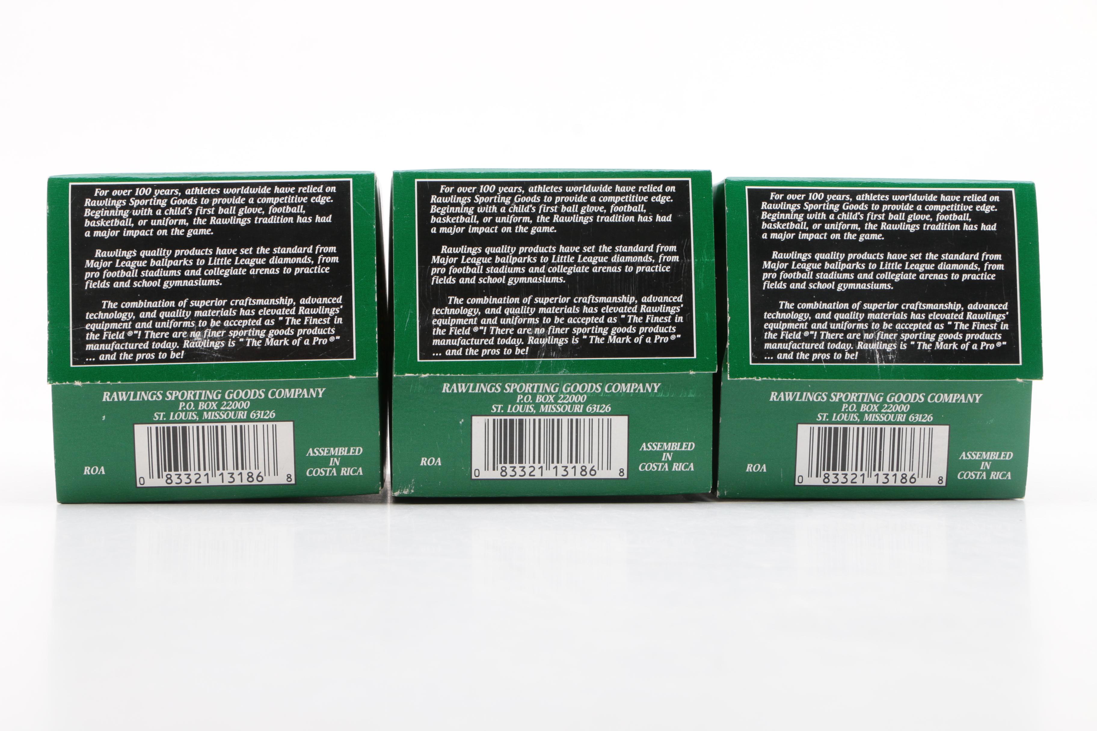 Cal Ripken Jr. Consecutive Game Streak Commemorative Rawlings Baseballs