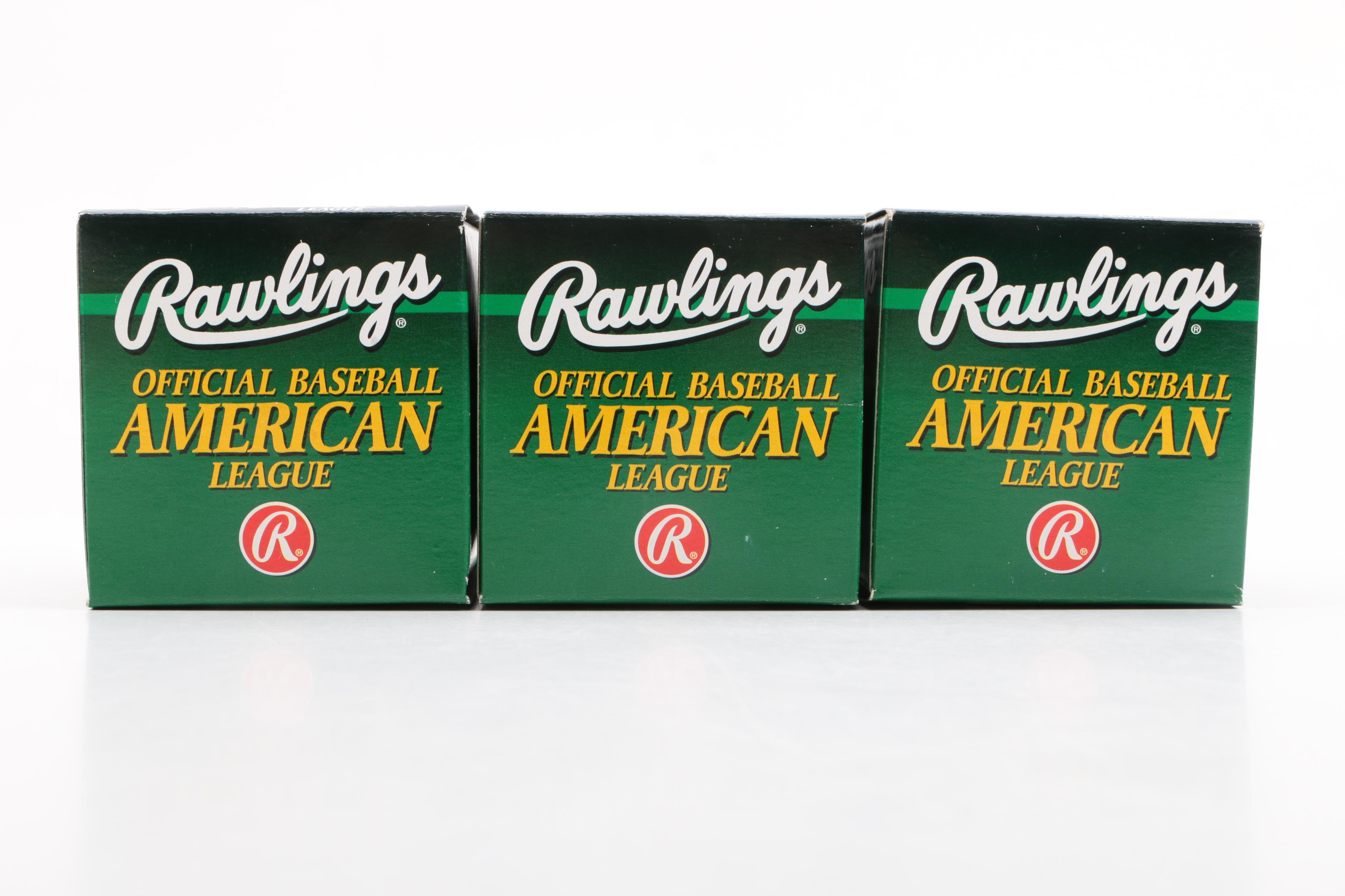 Cal Ripken Jr. Consecutive Game Streak Commemorative Rawlings Baseballs