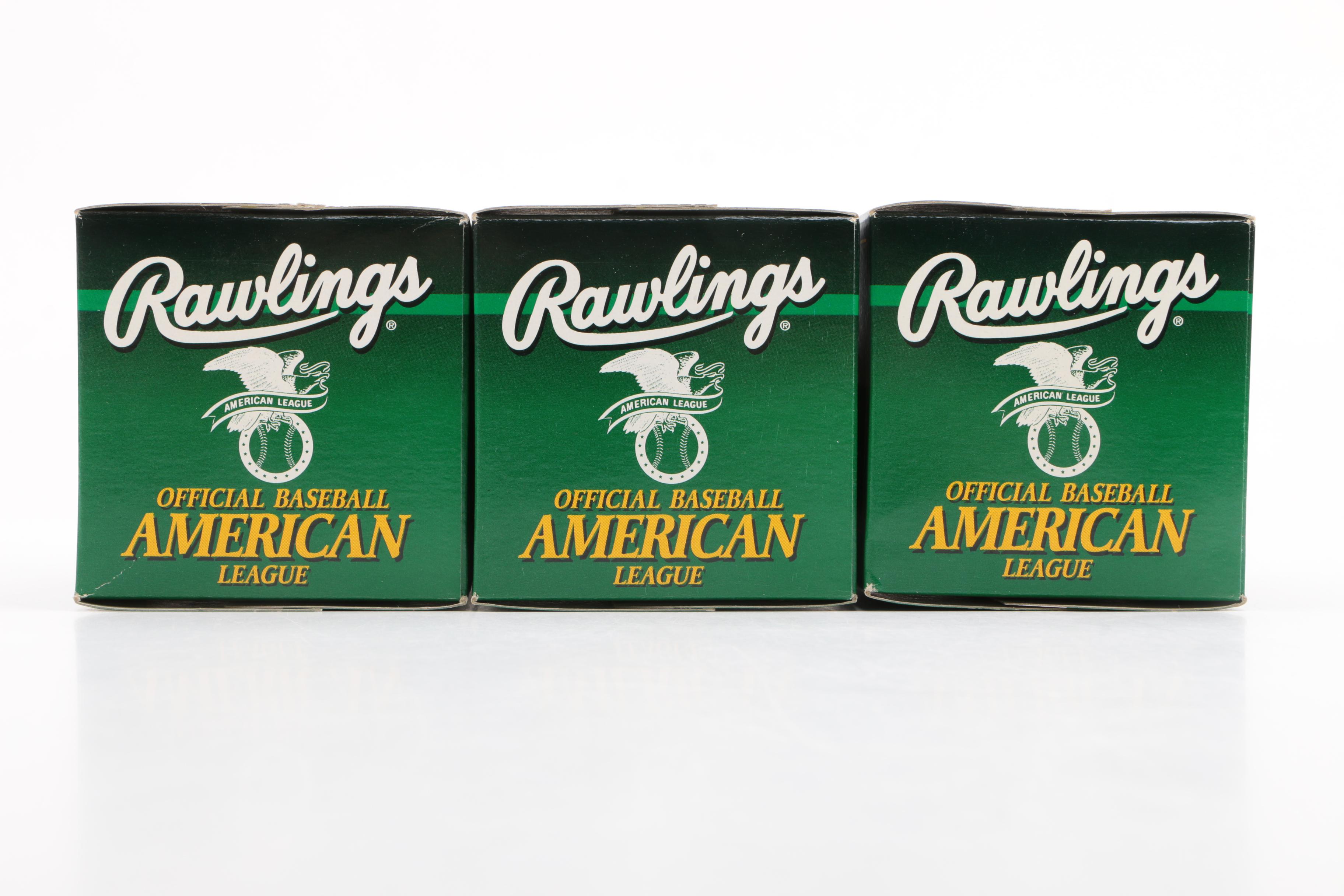 Cal Ripken Jr. Consecutive Game Streak Commemorative Rawlings Baseballs