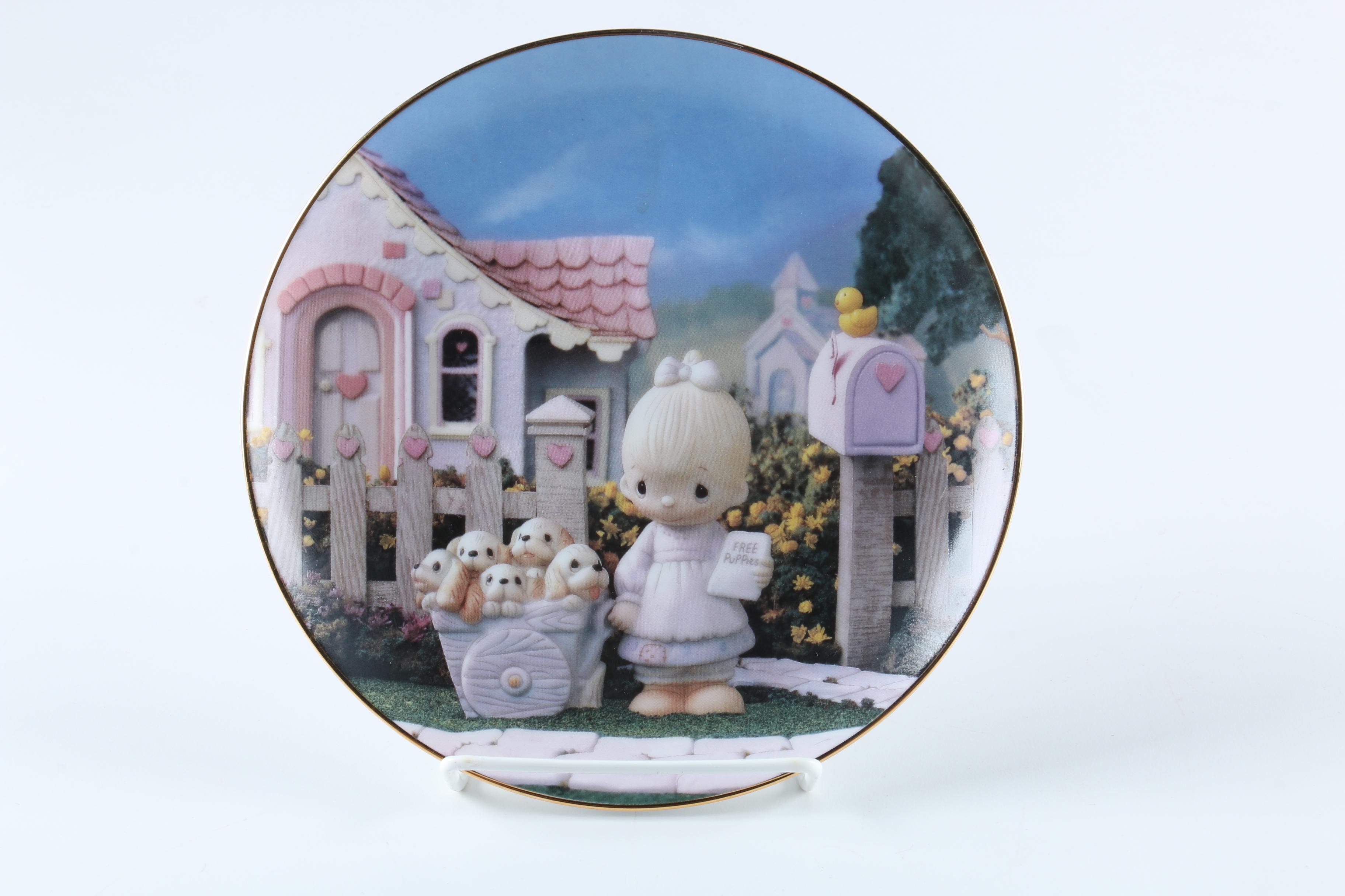 Vintage Decorative Ceramic Plate Collection