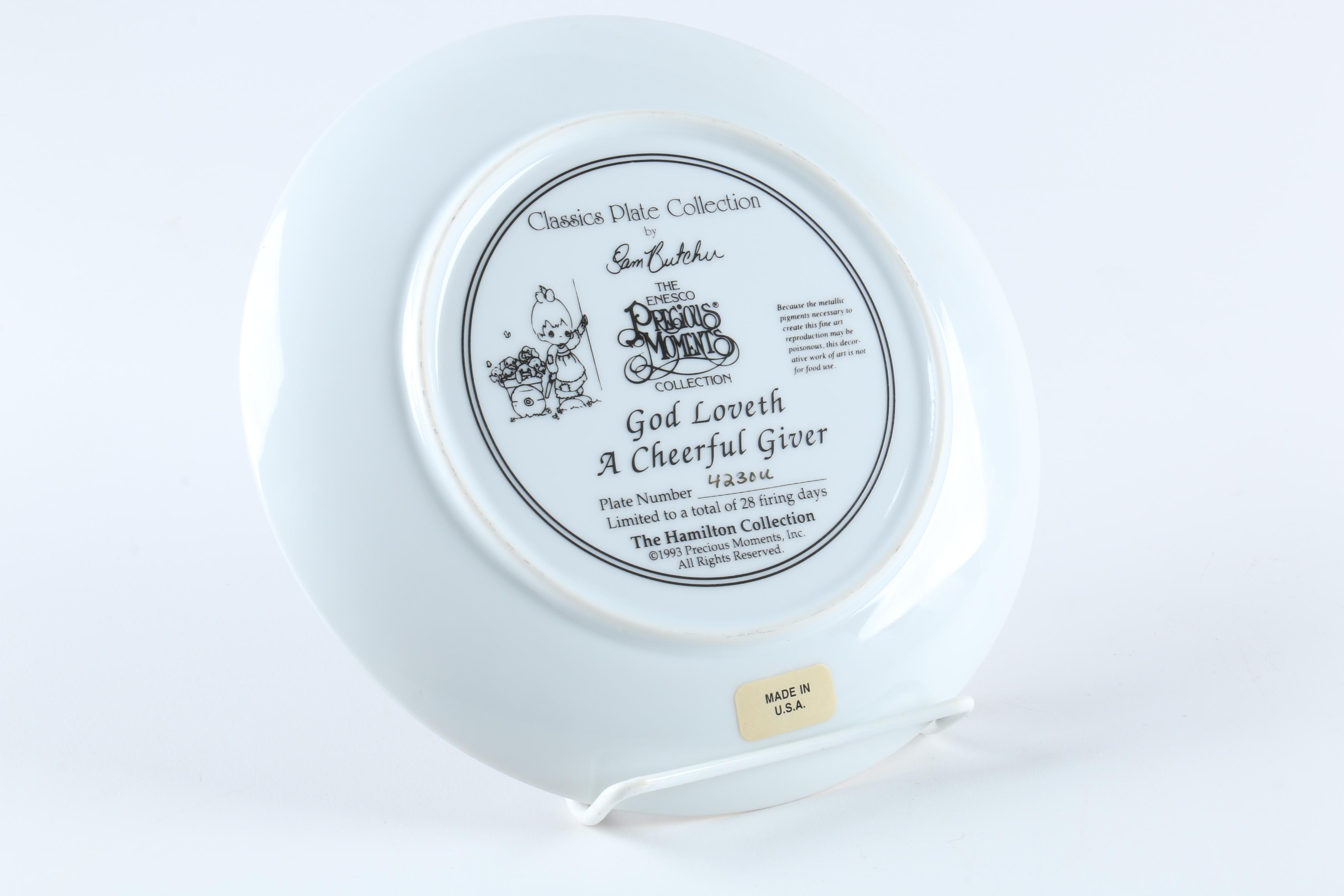 Vintage Decorative Ceramic Plate Collection