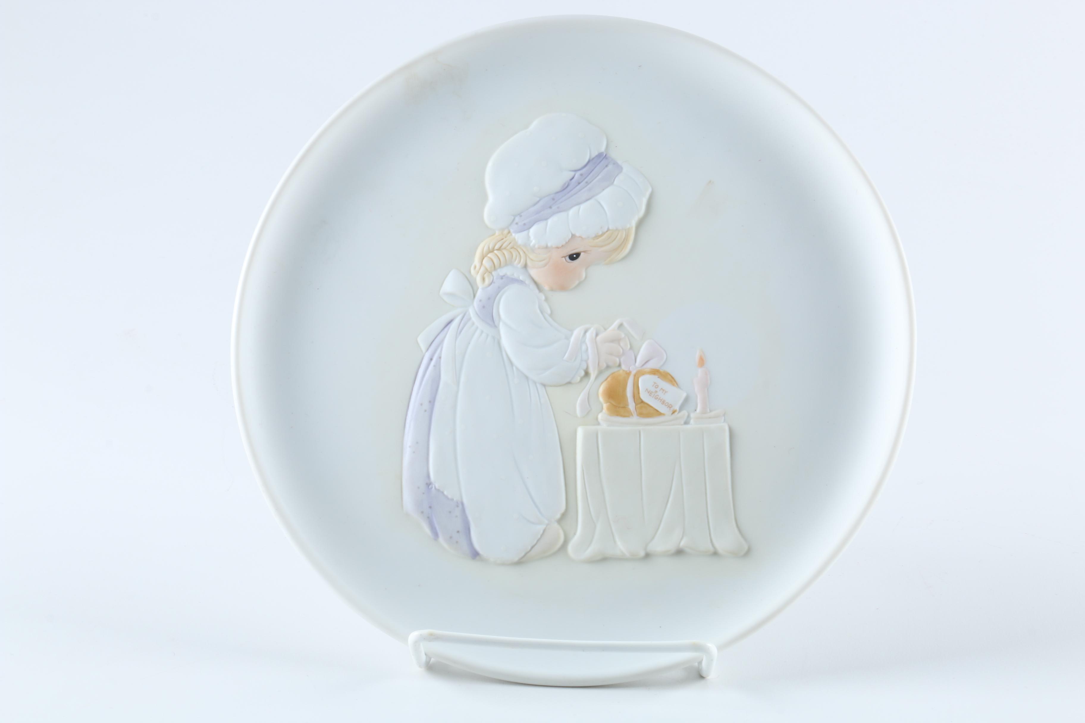 Vintage Decorative Ceramic Plate Collection