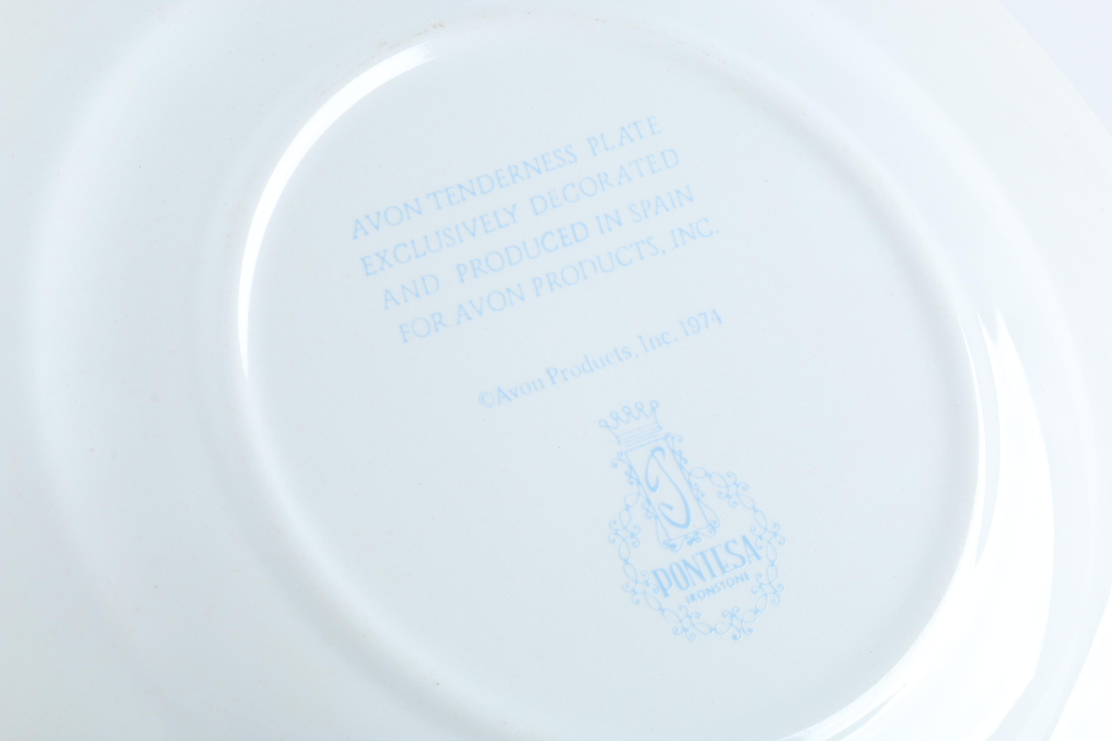 Vintage Decorative Ceramic Plate Collection