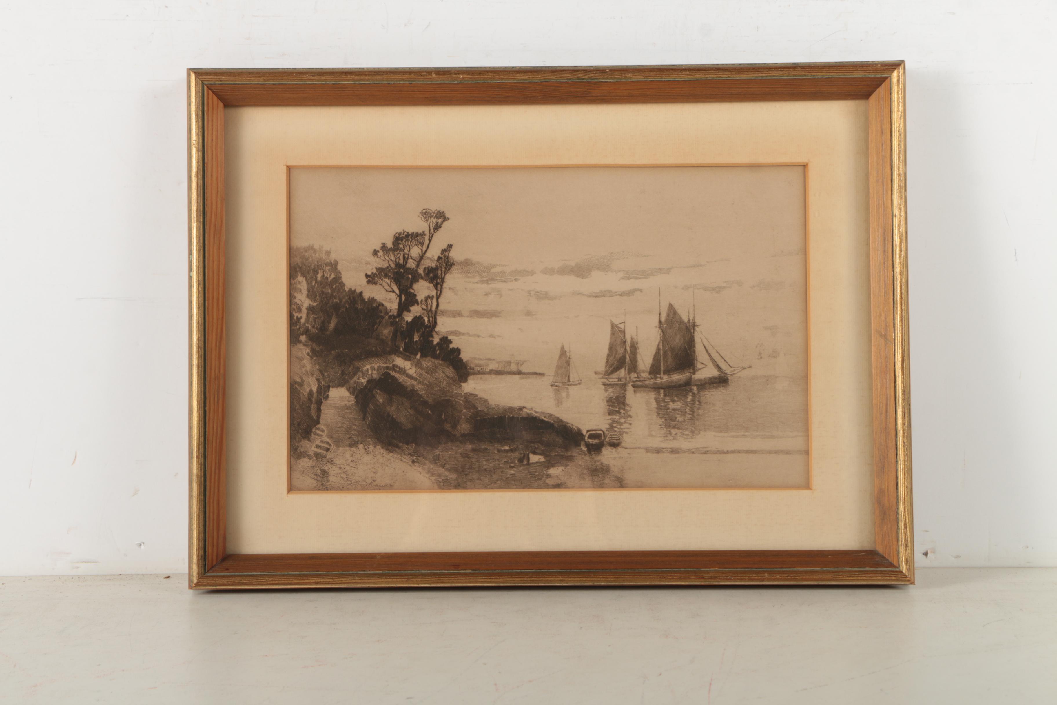 Etching Collection Including Robert Shaw and James Grant