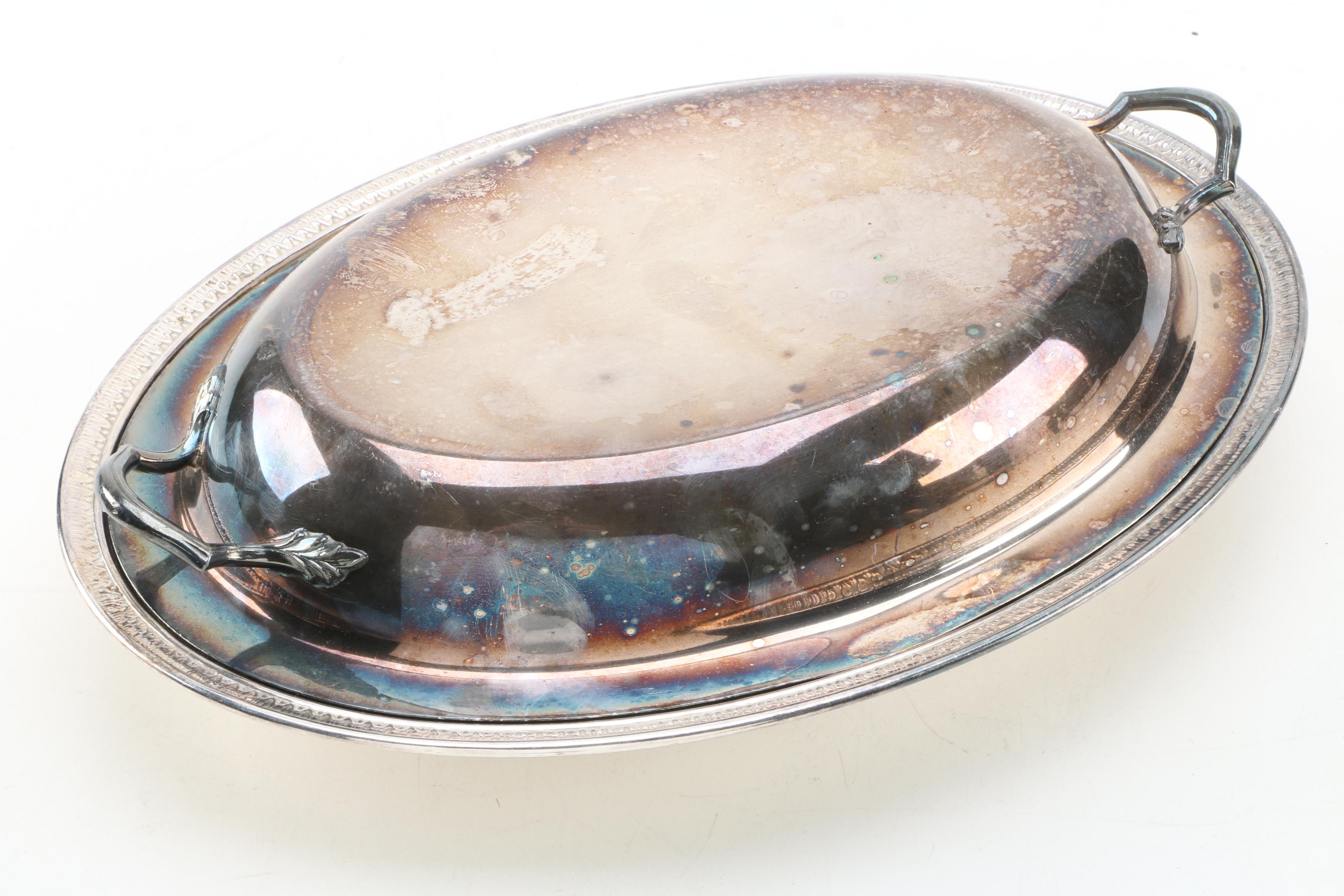 Assorted Silver Plate Servingware Including Reed & Barton