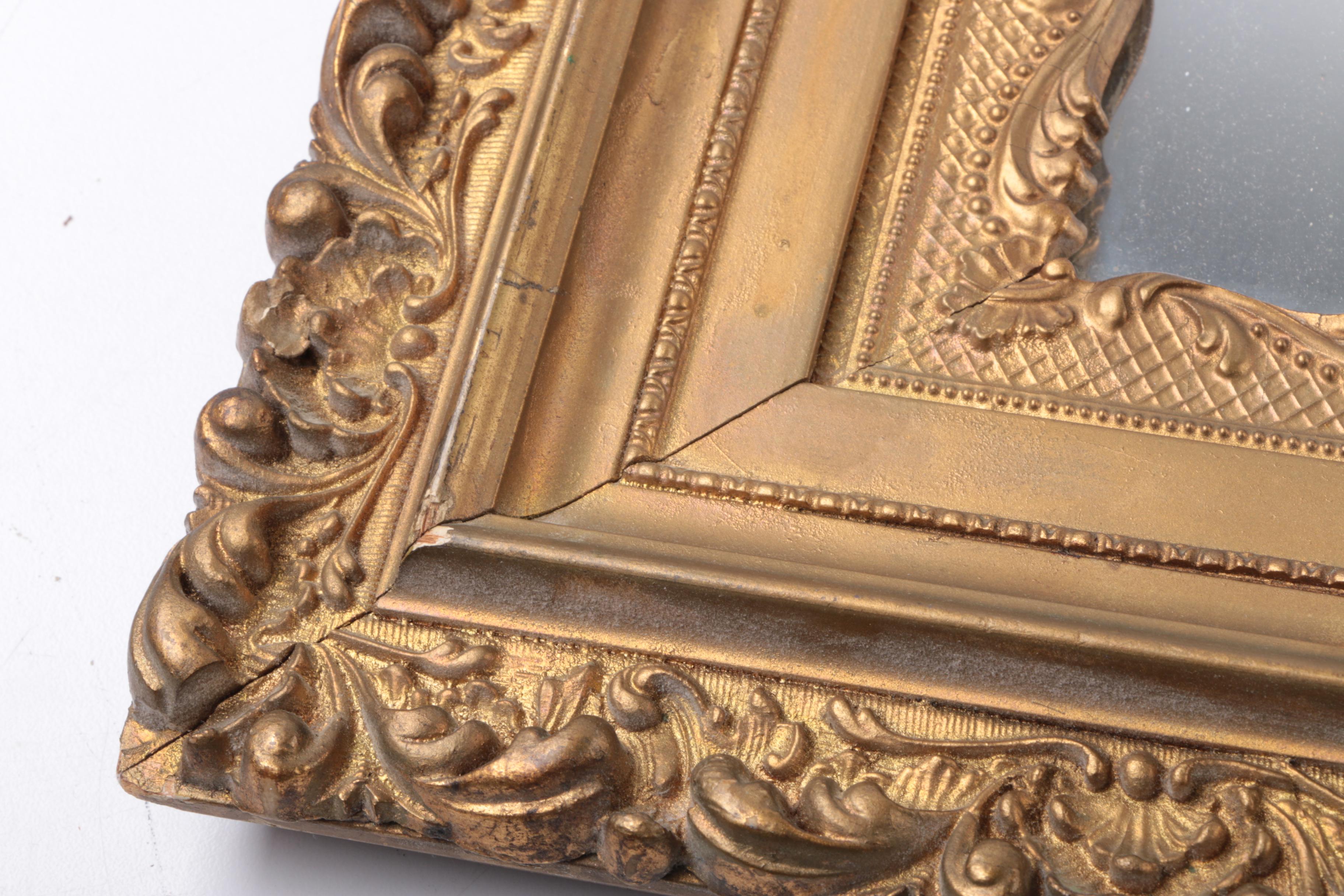 Gold Tone Framed Mirrors