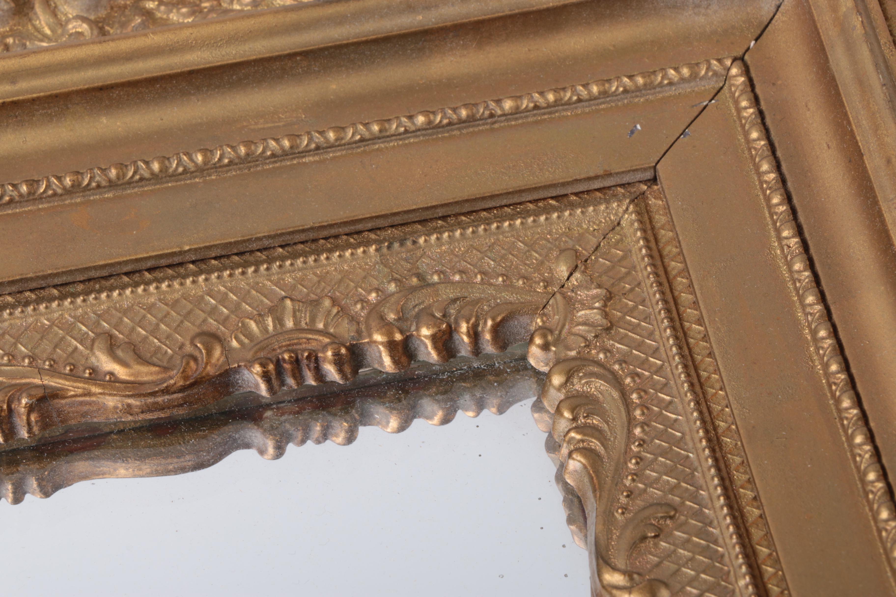 Gold Tone Framed Mirrors