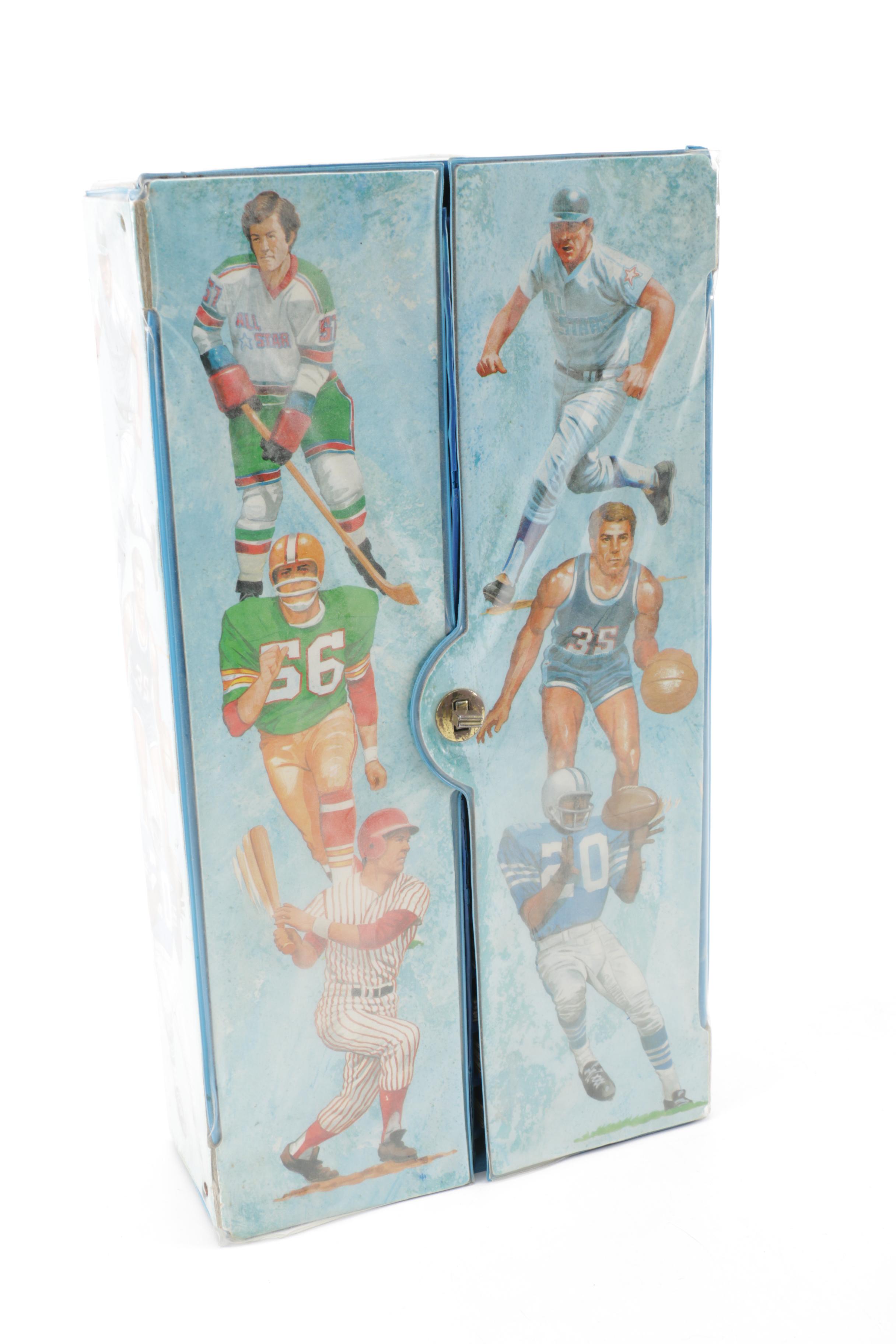 Baseball Cards and Sorting Box