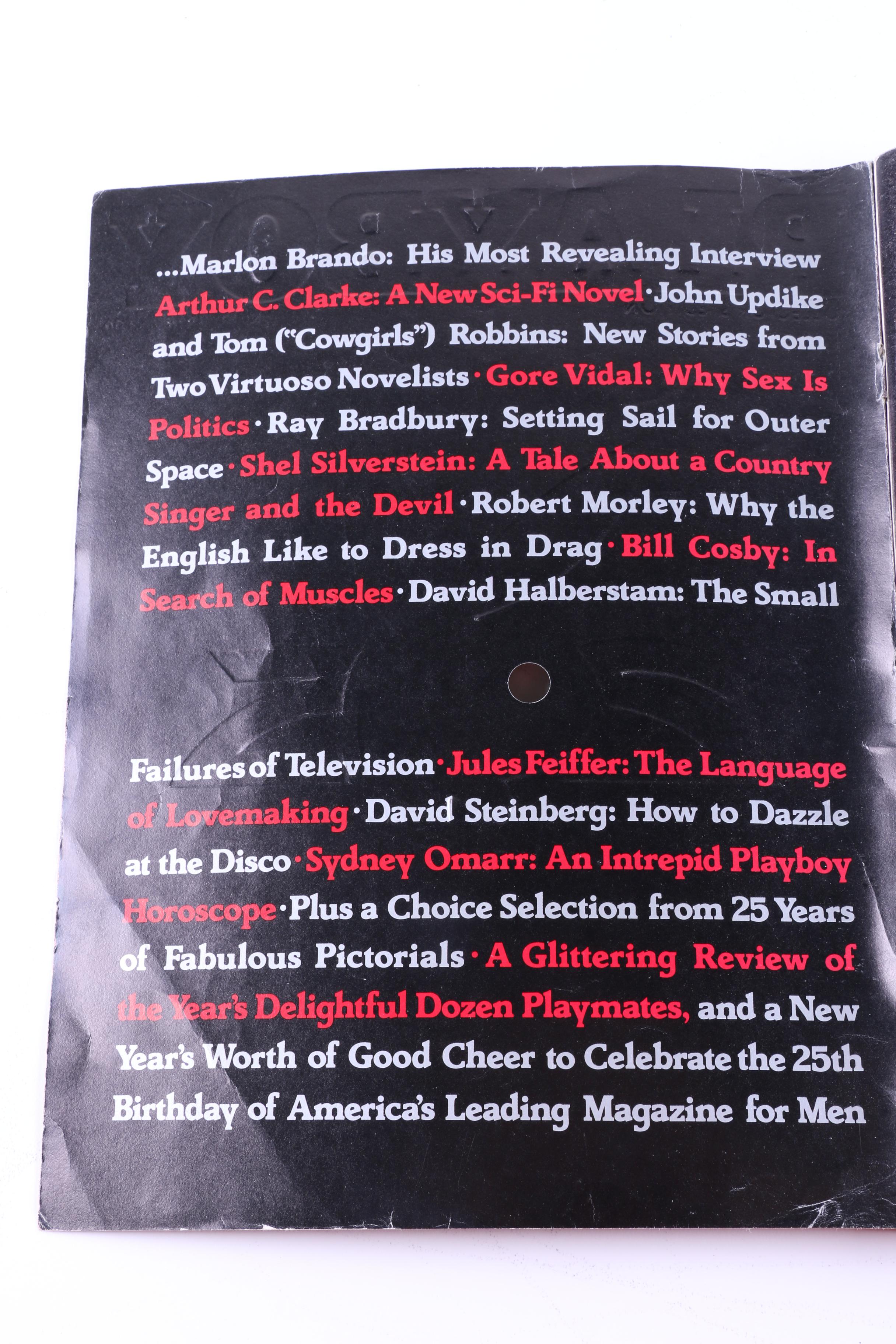 1979 "Playboy" Twenty-Fifth Anniversary Issue