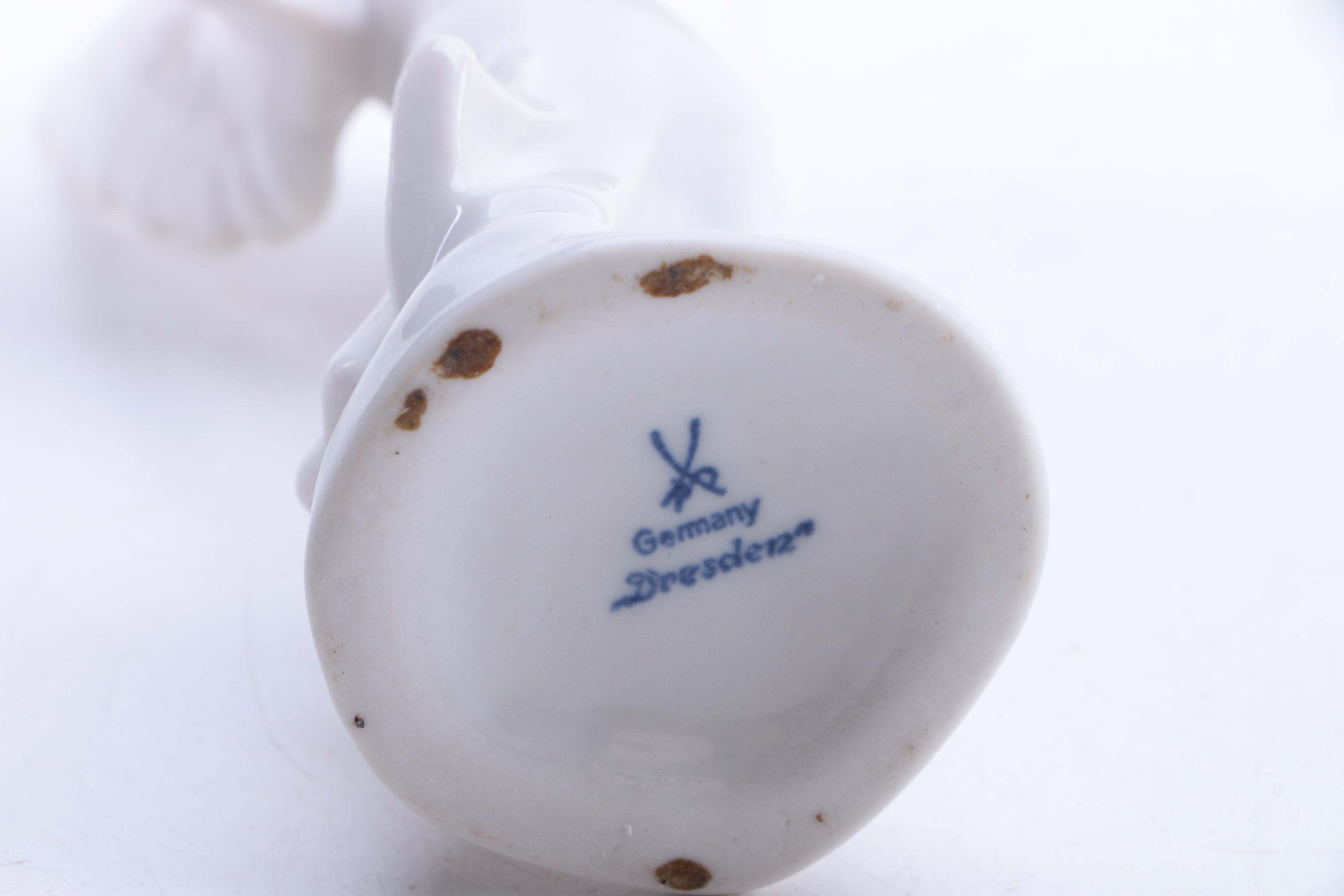 Vintage R&E Pech Porzellanmanufaktur  Porcelain Angel Figurines