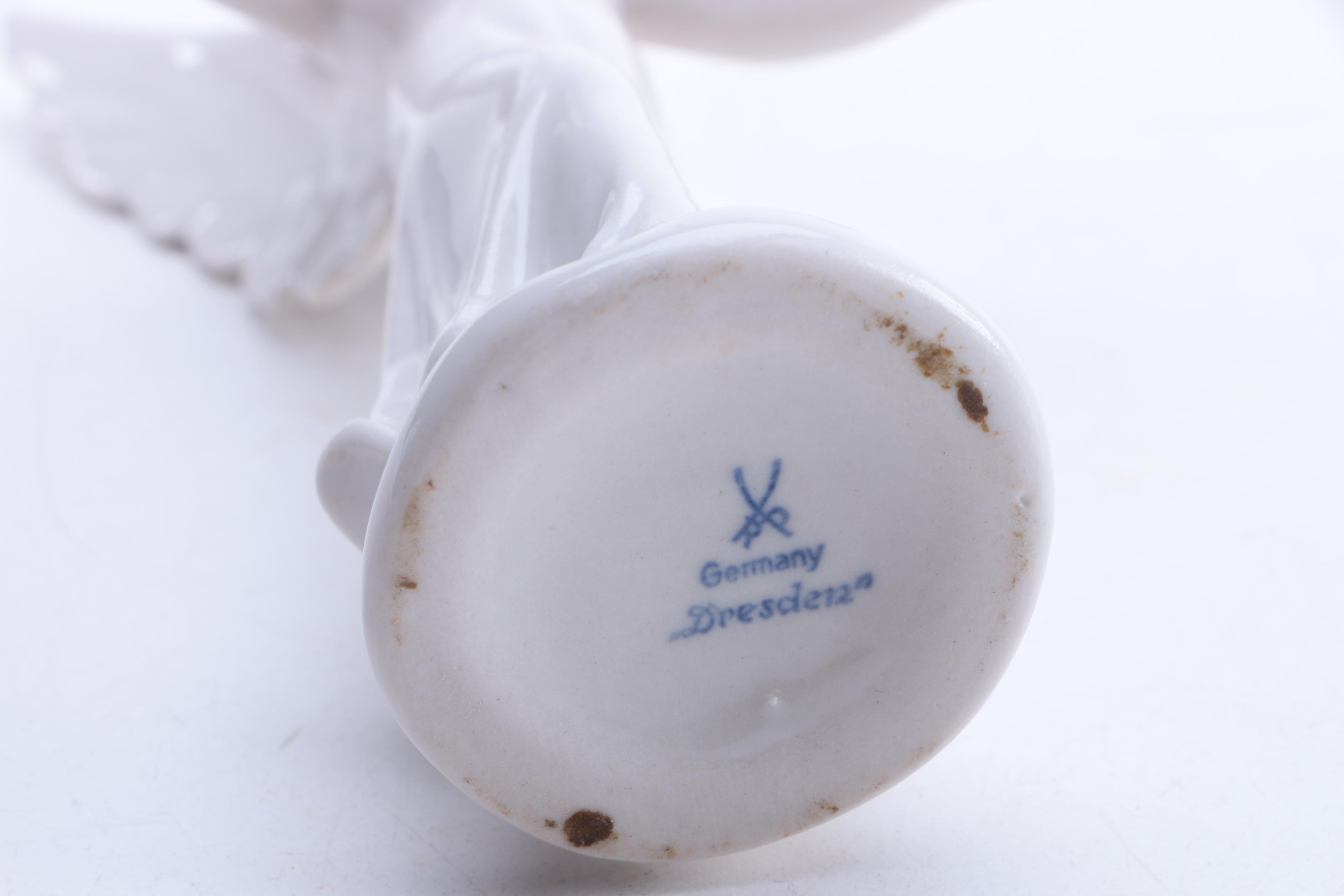 Vintage R&E Pech Porzellanmanufaktur  Porcelain Angel Figurines