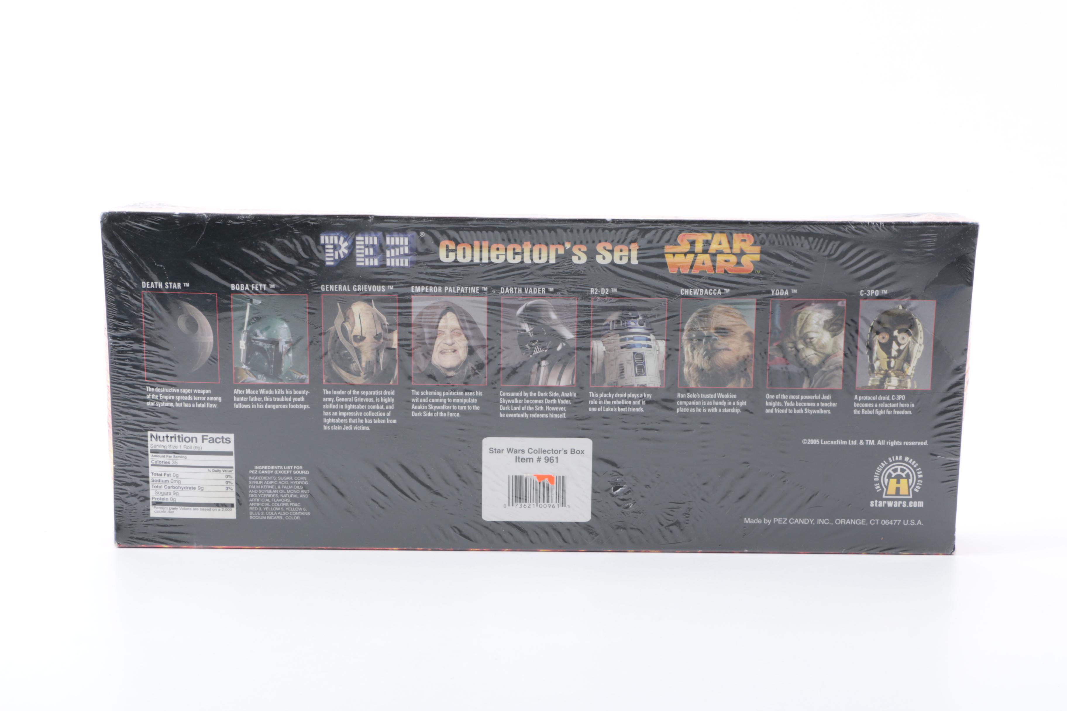 "Star Wars" and "Batman" Themed PEZ  Dispensers