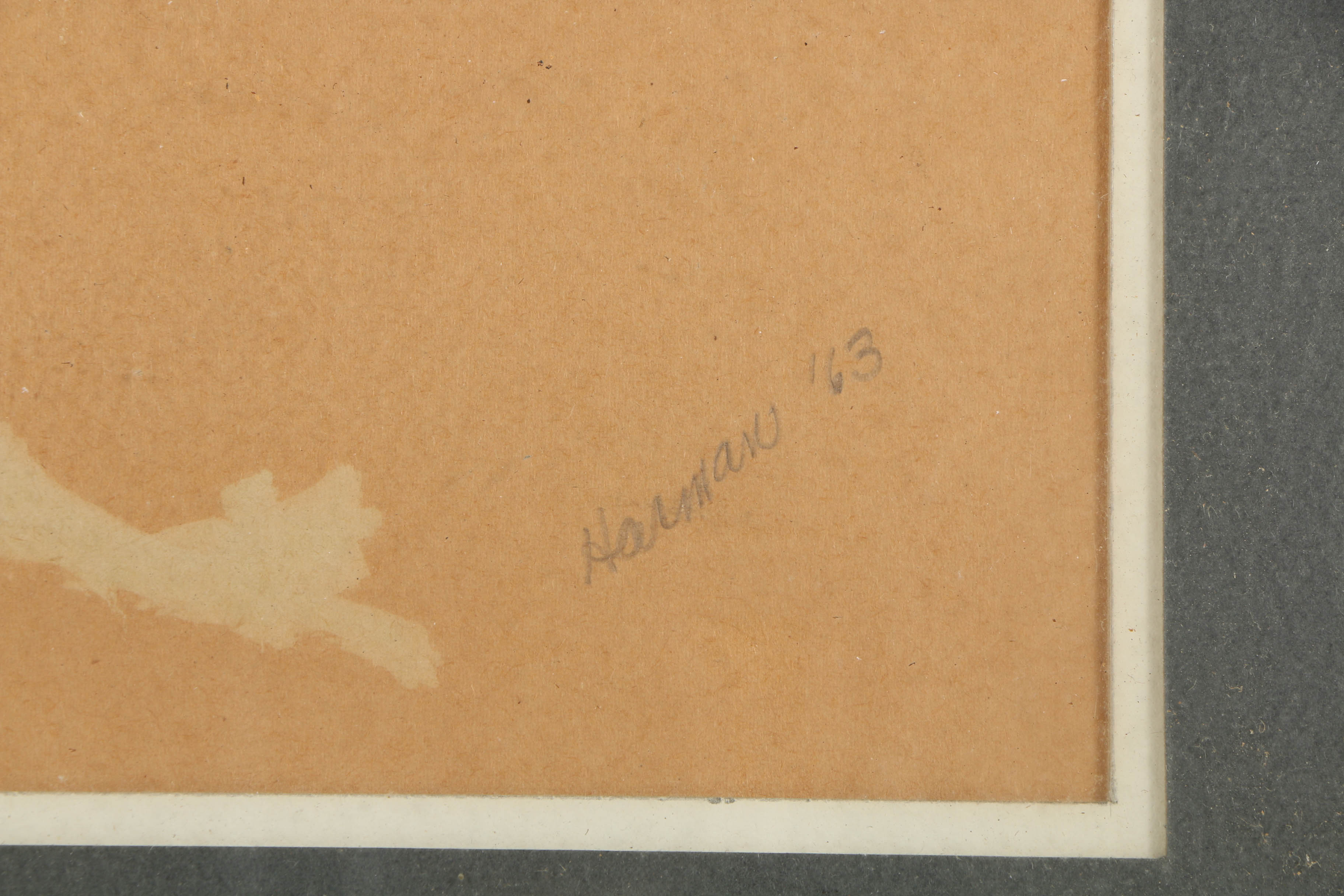 Harman Oil Painting of a Bare Winter Forest