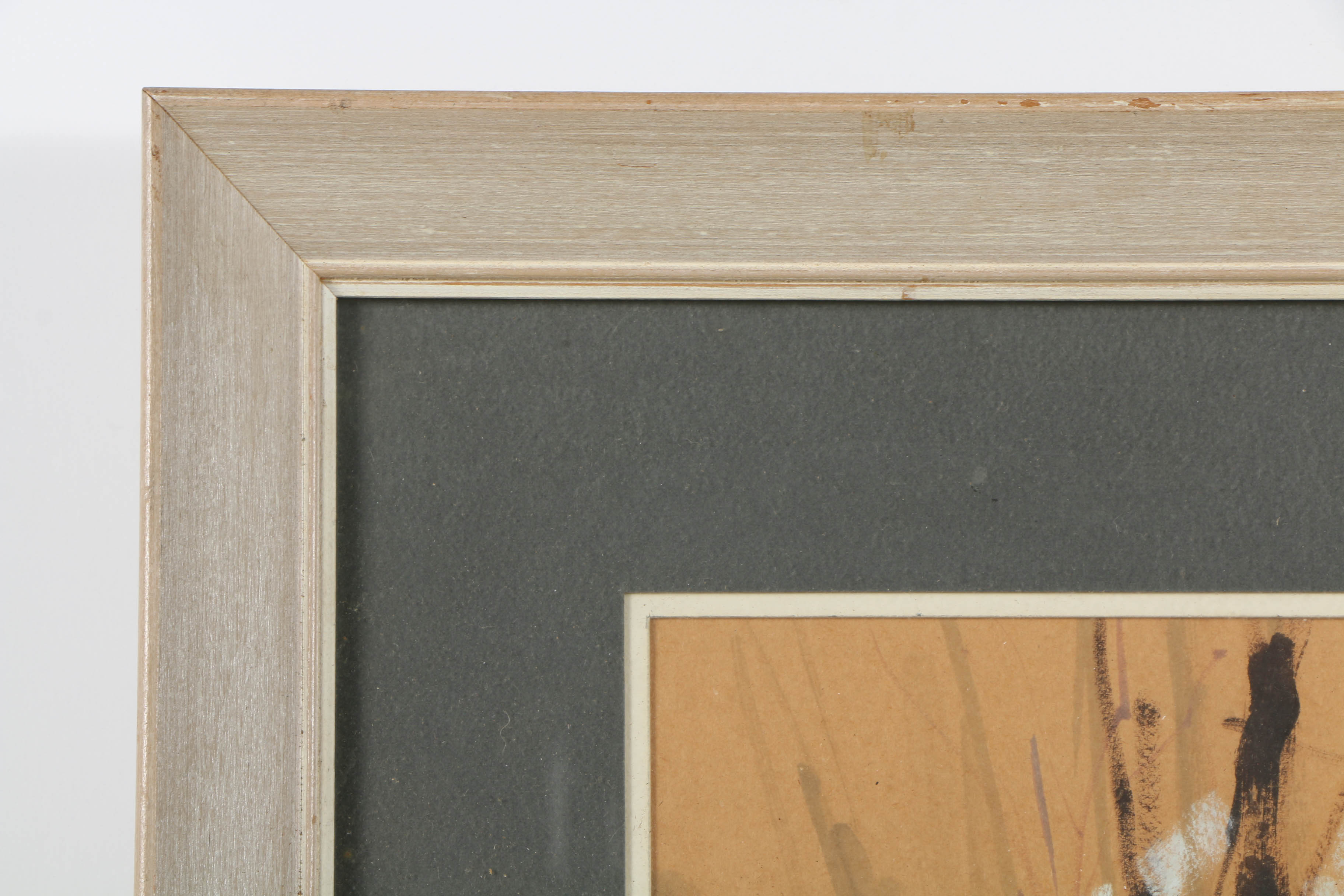 Harman Oil Painting of a Bare Winter Forest