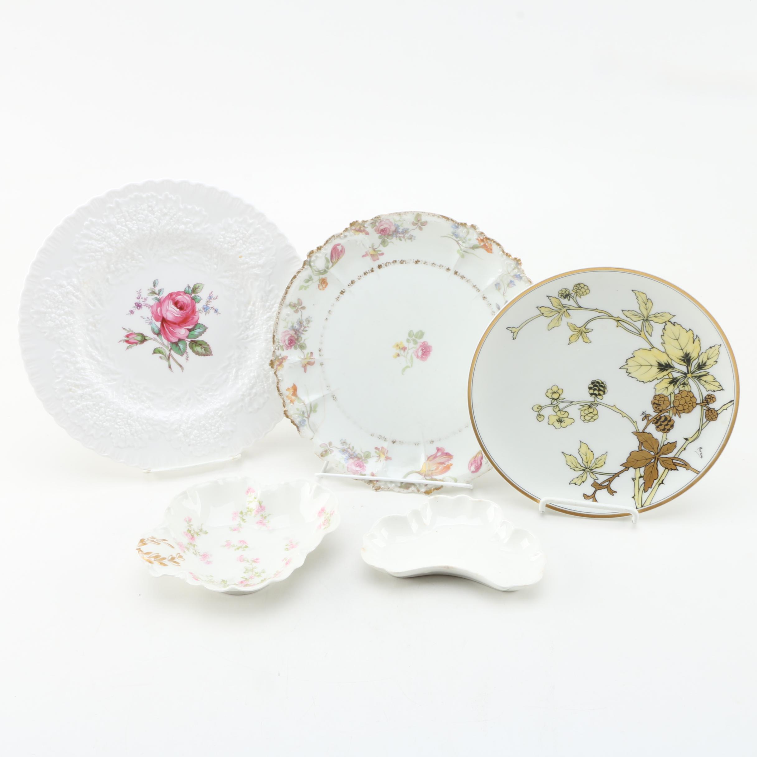 Porcelain Tableware Including Antique John Maddock & Sons