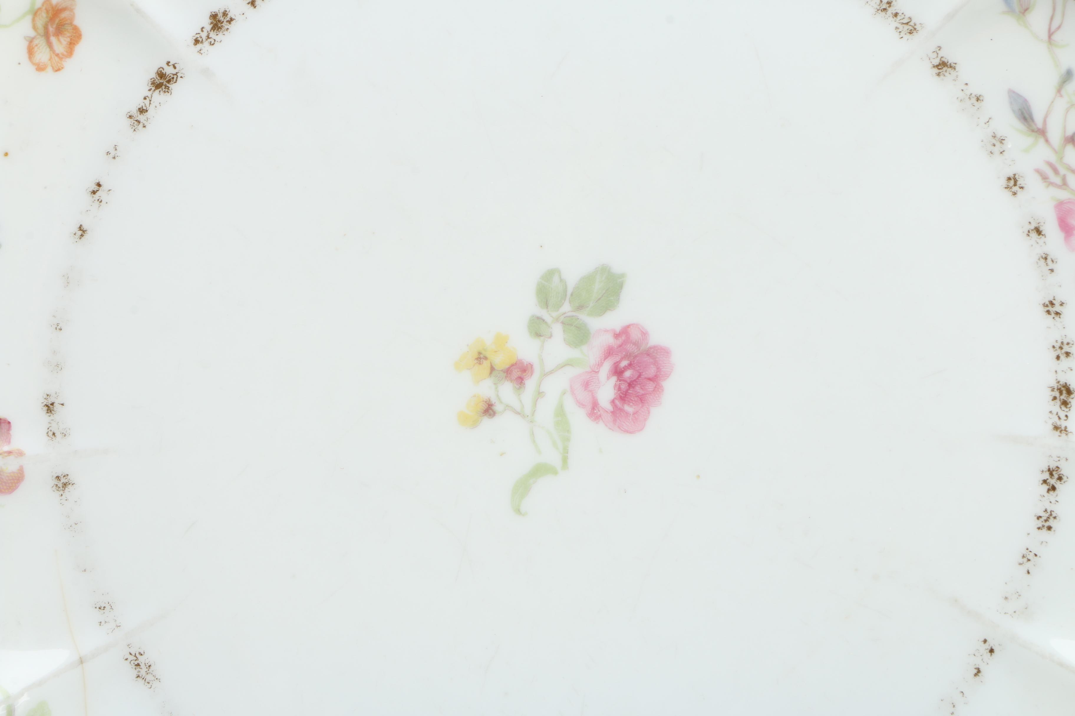 Porcelain Tableware Including Antique John Maddock & Sons