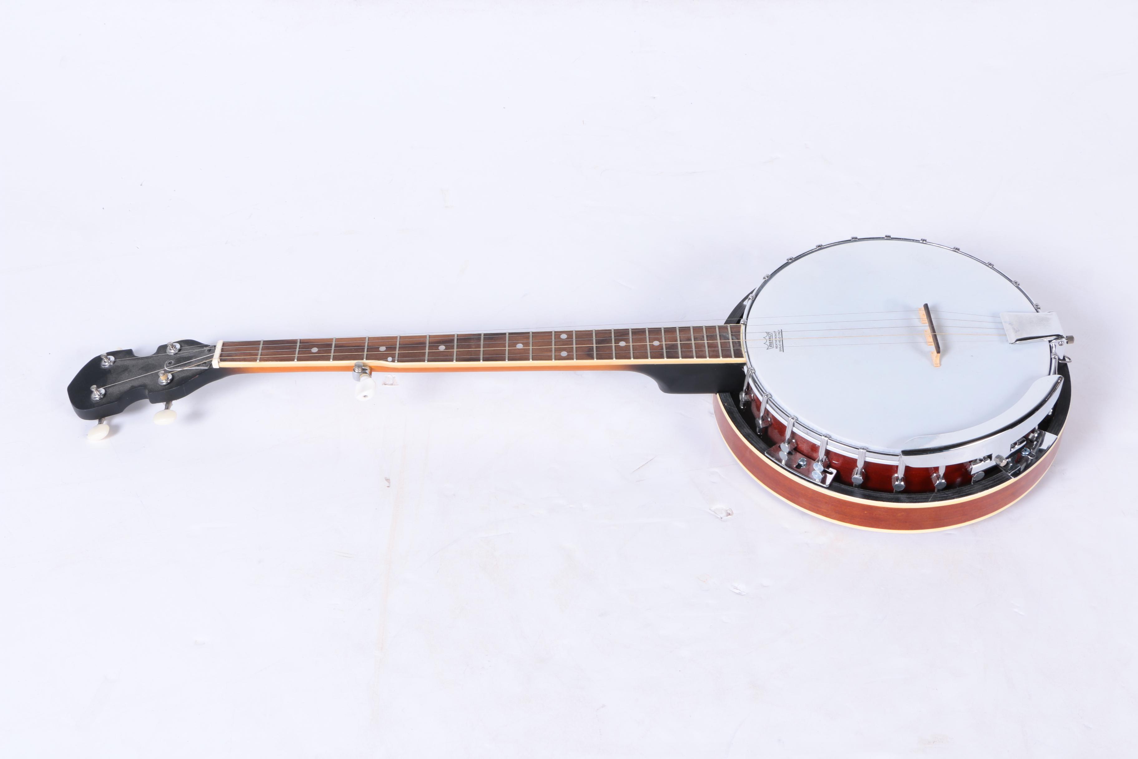 Resonator Banjo and Stand