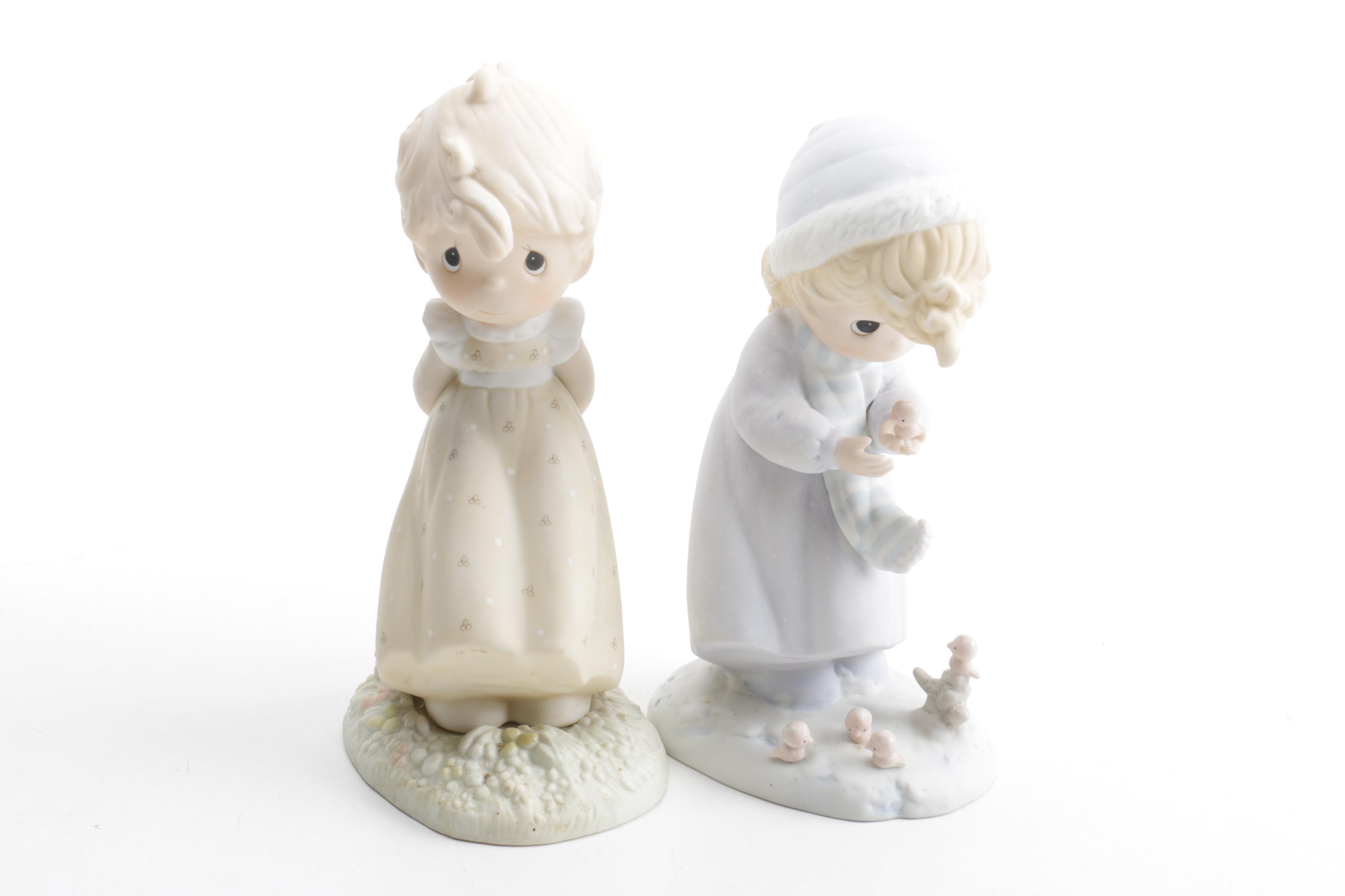 Collection of Precious Moments Figurines