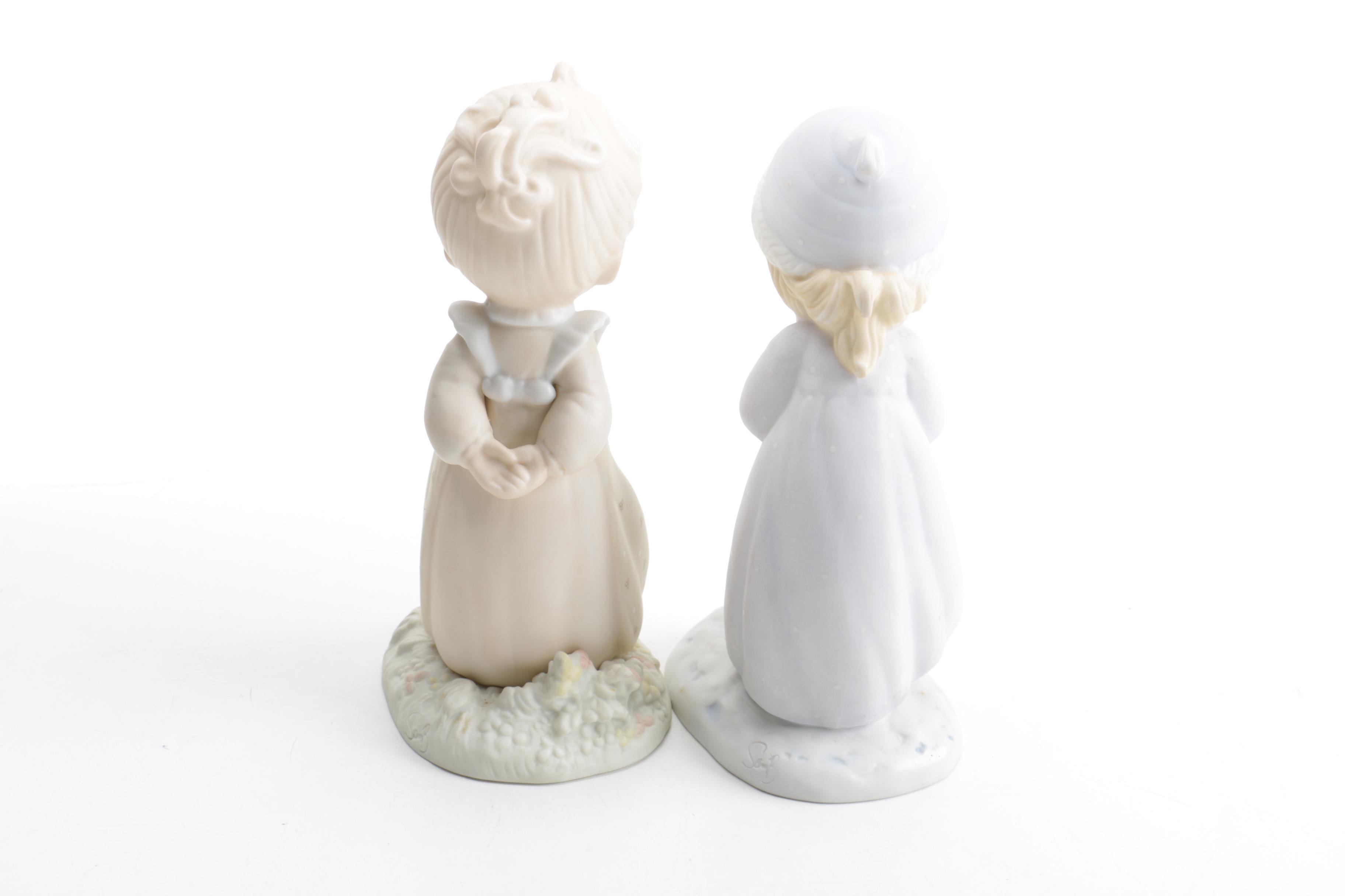 Collection of Precious Moments Figurines