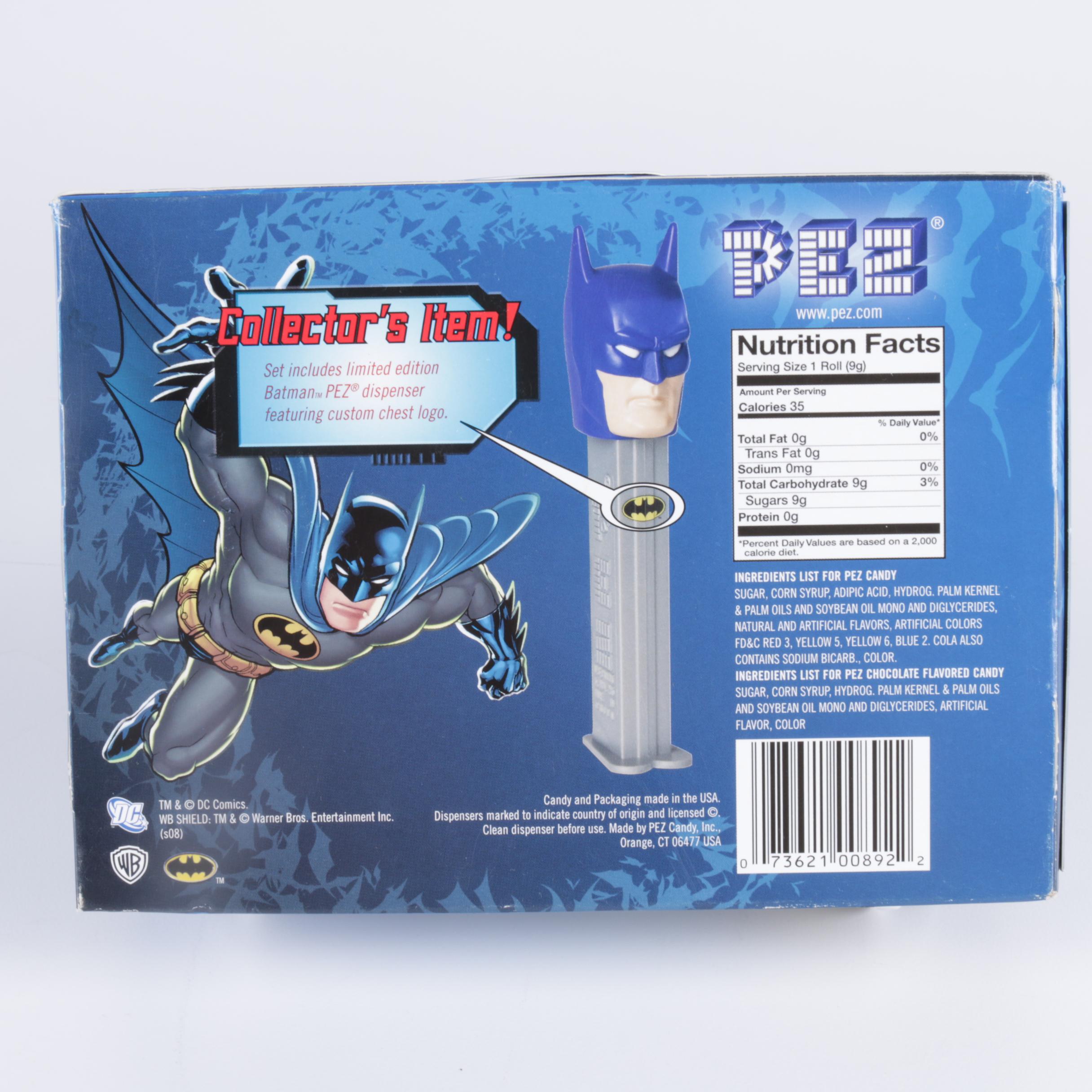 "Star Wars" and "Batman" Themed PEZ  Dispensers