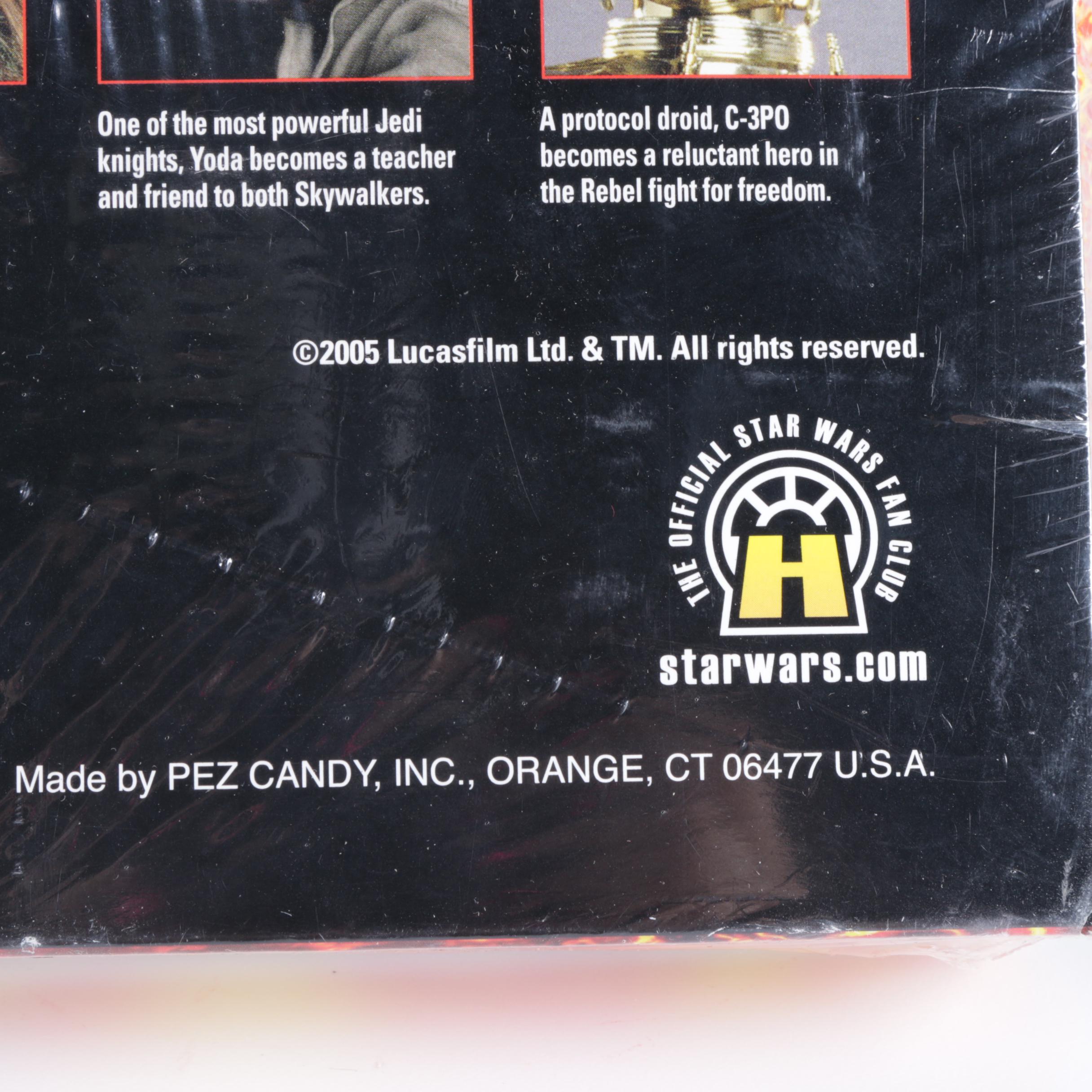 "Star Wars" and "Batman" Themed PEZ  Dispensers