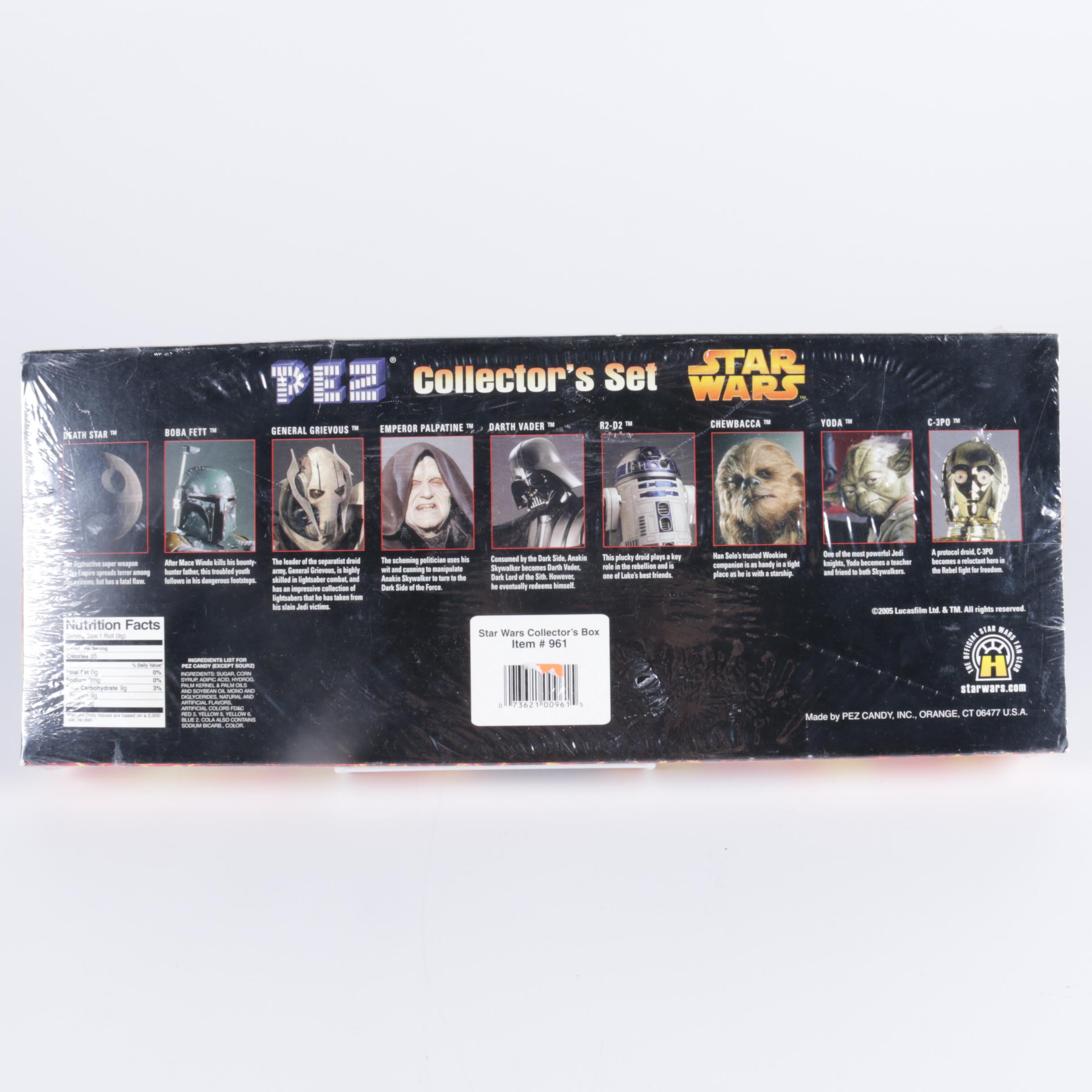 "Star Wars" and "Batman" Themed PEZ  Dispensers