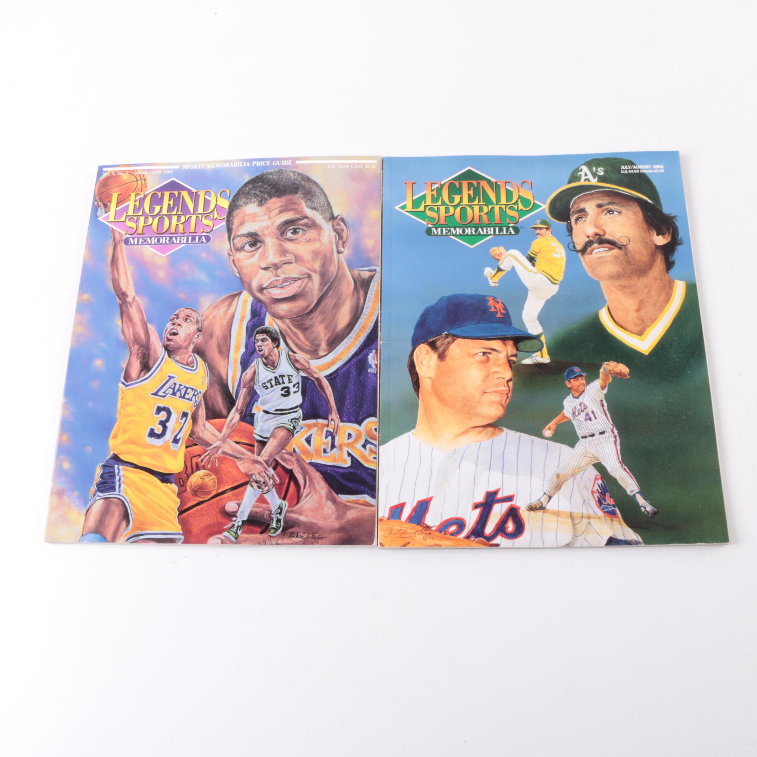 1990s "Legends" Sports Magazines